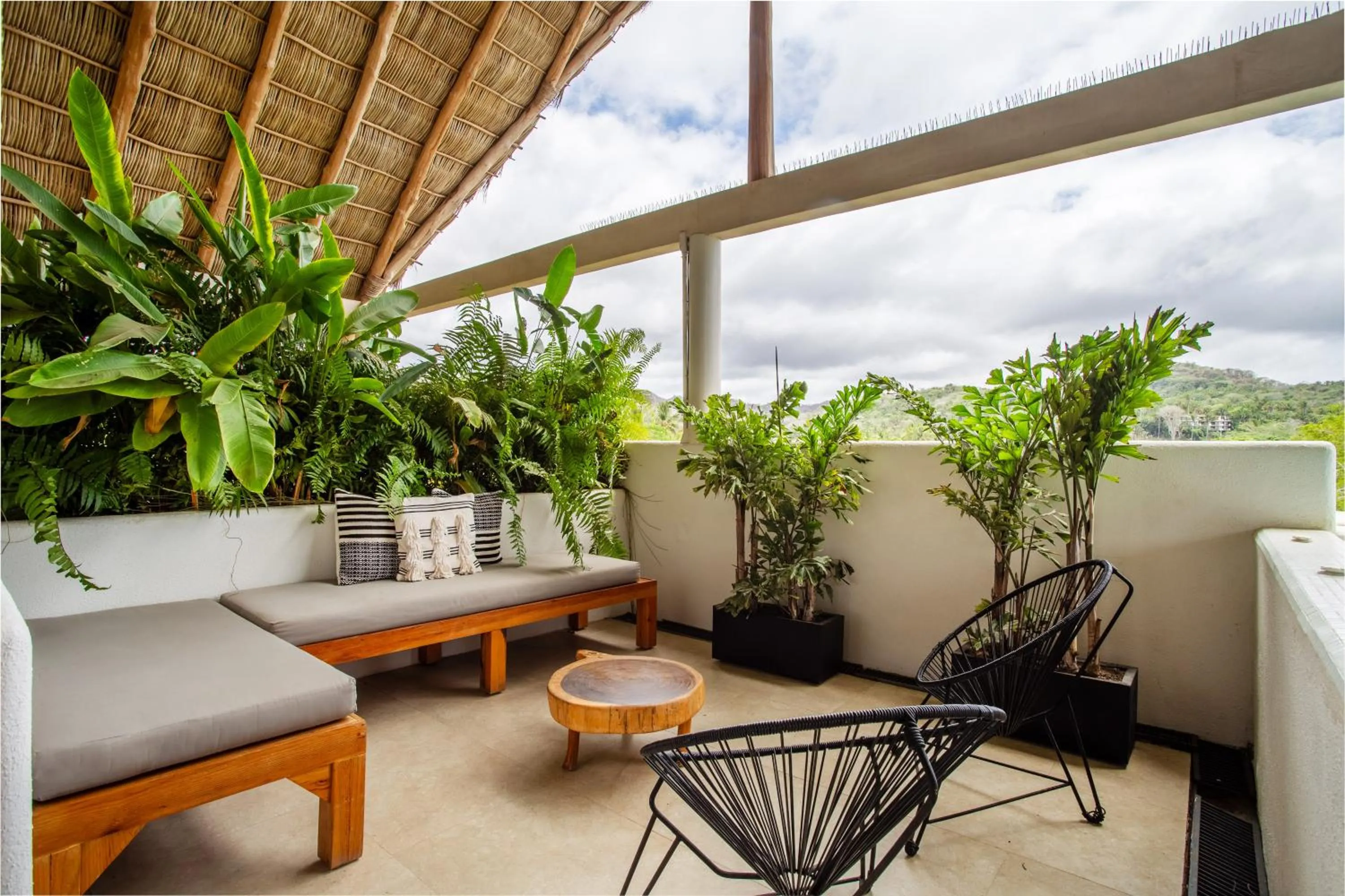 Balcony/Terrace in Agua de Luna Hotel Boutique, San Pancho Nayarit