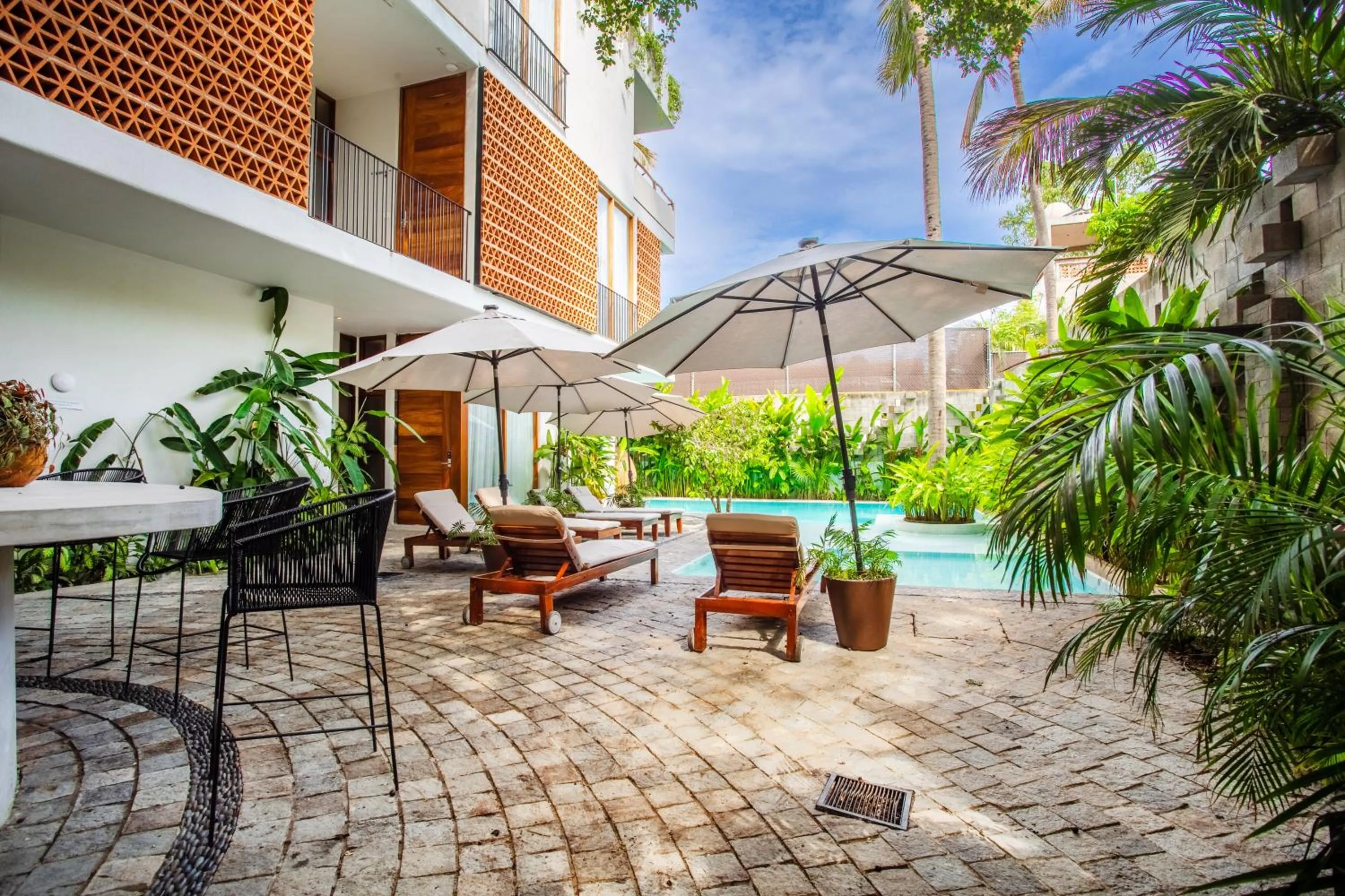Solarium in Agua de Luna Hotel Boutique, San Pancho Nayarit