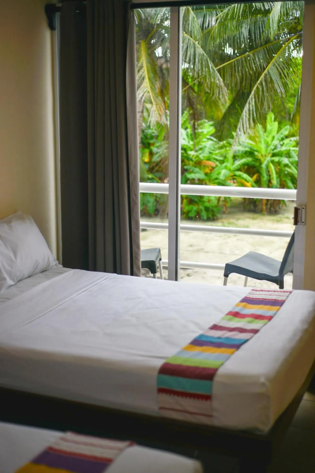Bed in Hotel Machos Mahahual