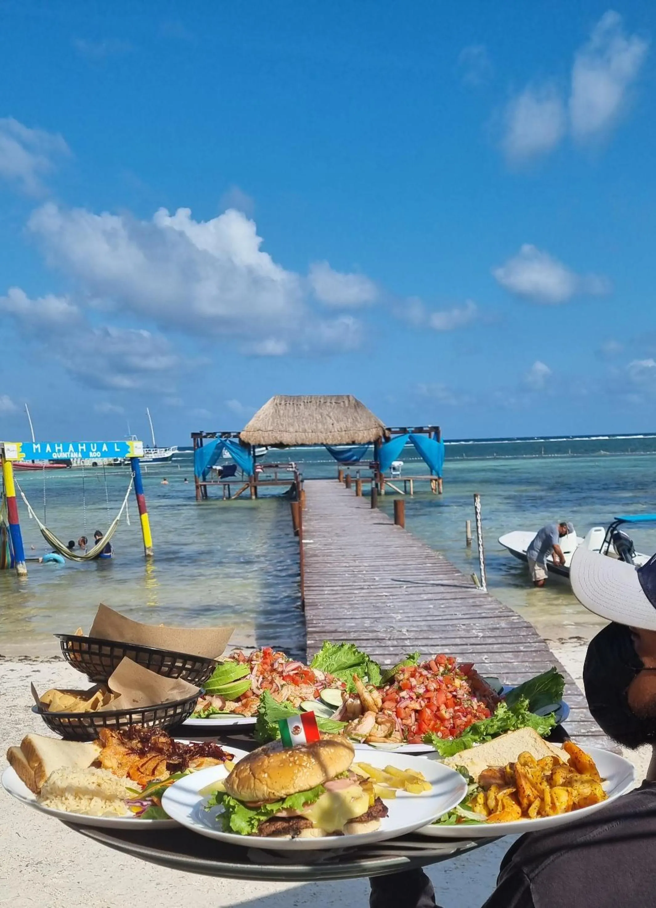 Food in Hotel Machos Mahahual