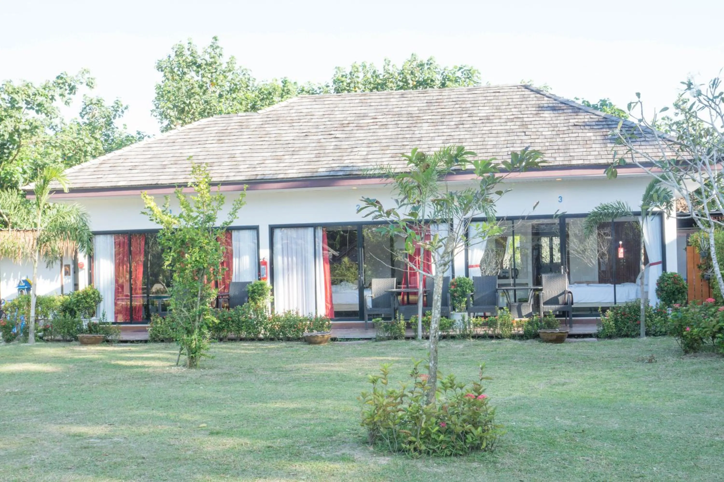Garden in The Reef Resort