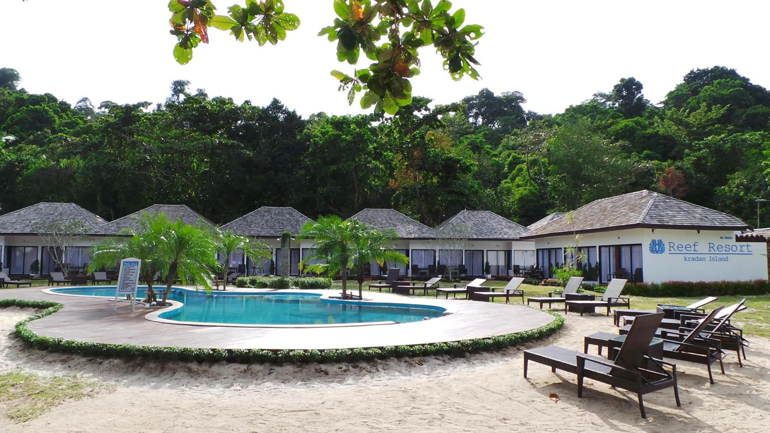 Swimming pool in The Reef Resort