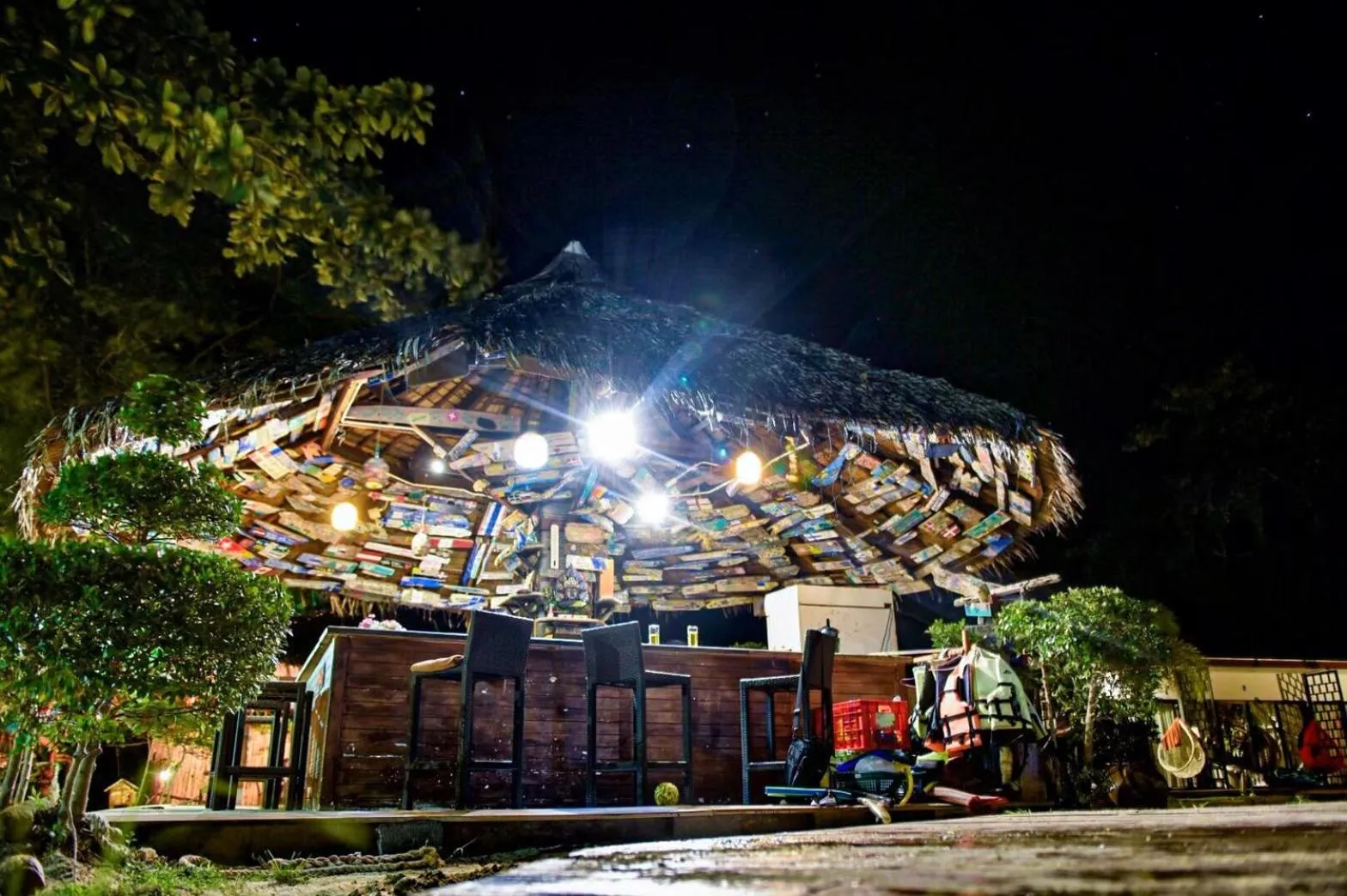 Lounge or bar in The Reef Resort