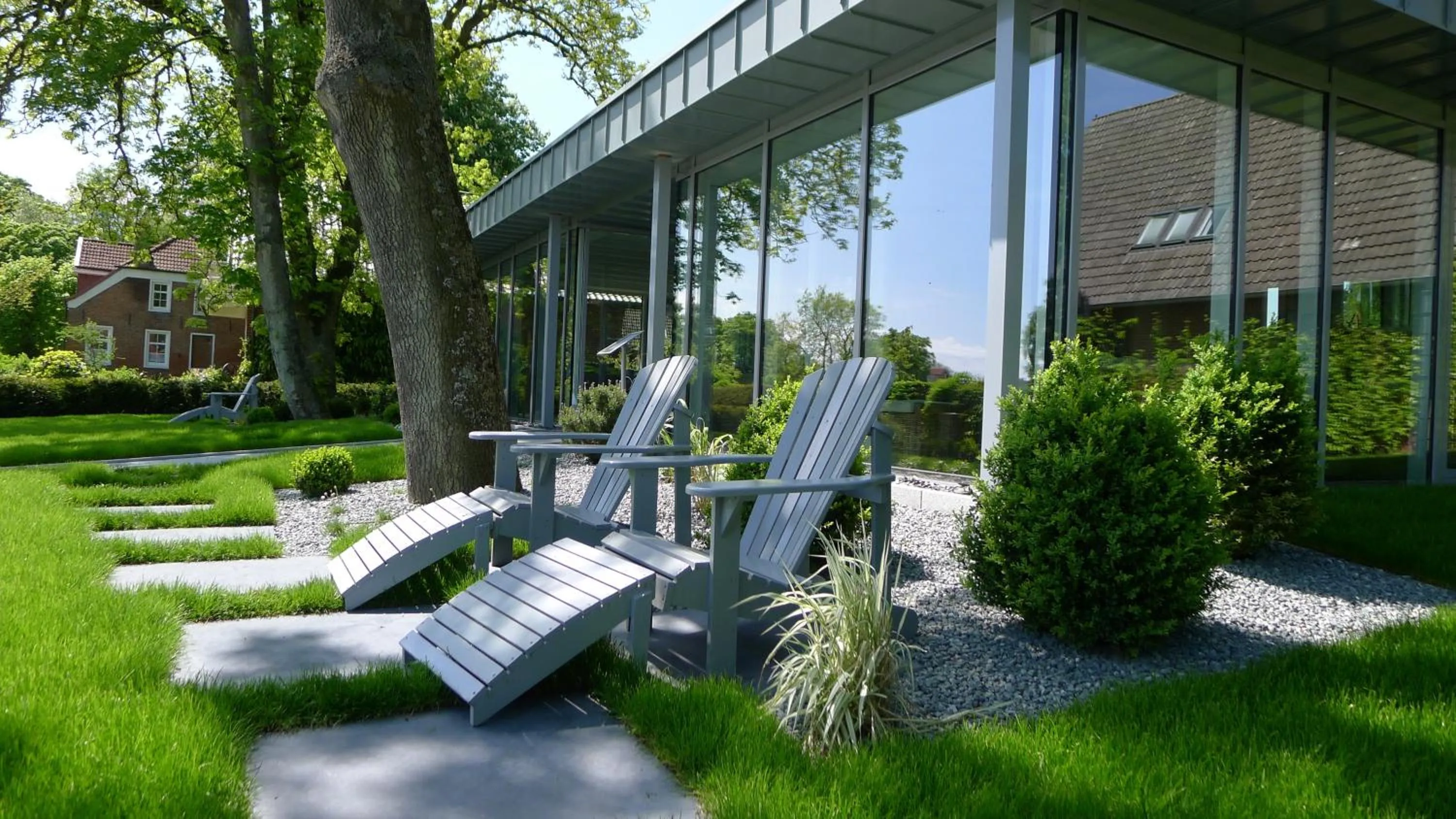 Facade/entrance in Hotel Leegerpark