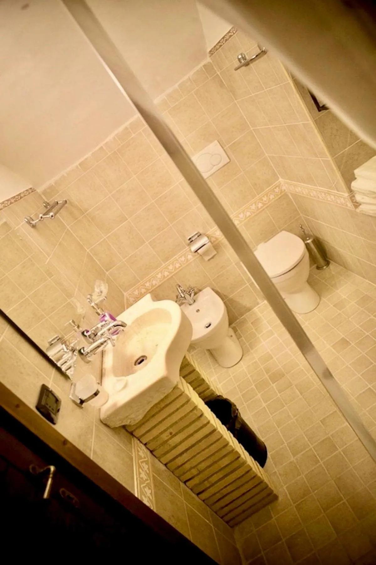 Bathroom in Torre dei Sogni B&B