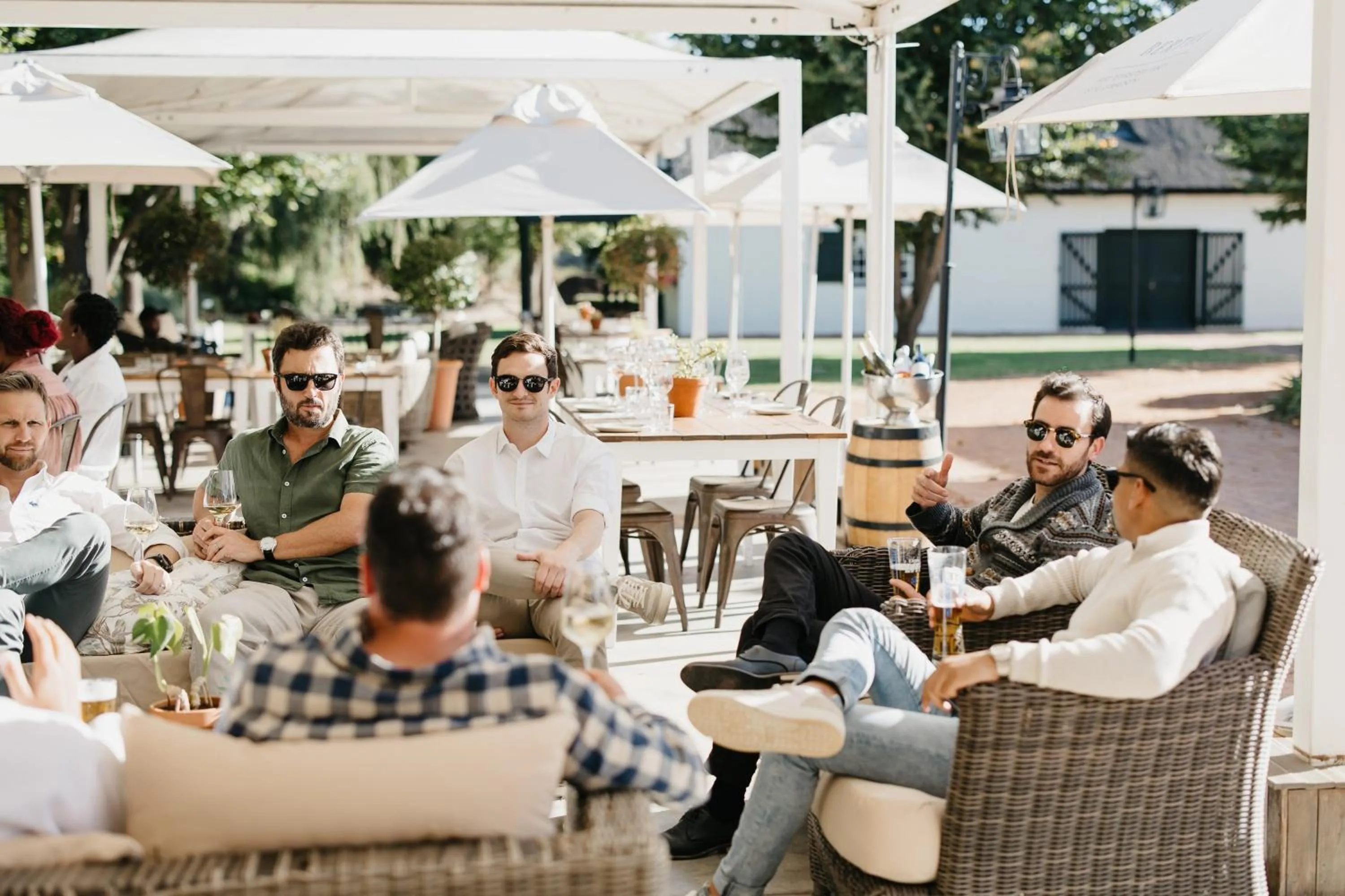 Patio in Weltevreden Estate