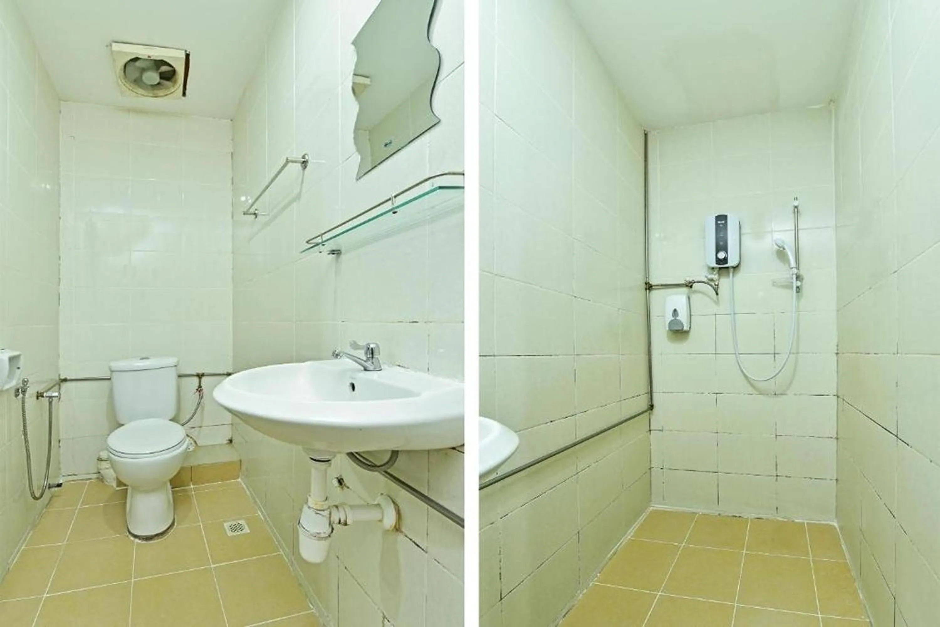 Shower in Feringghi Stay Iinn