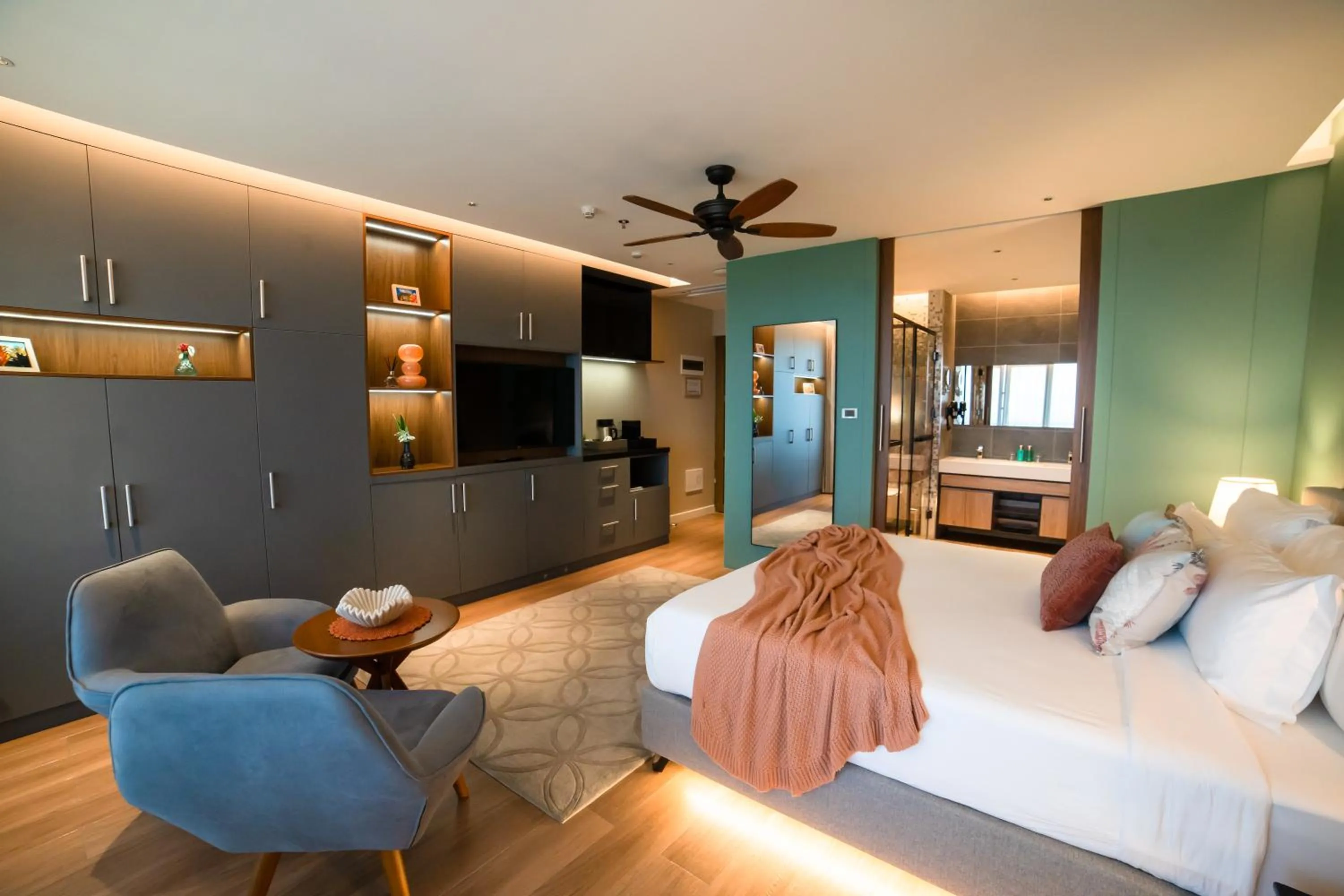 Bedroom, Bed in Golden Rock Dive and Nature Resort