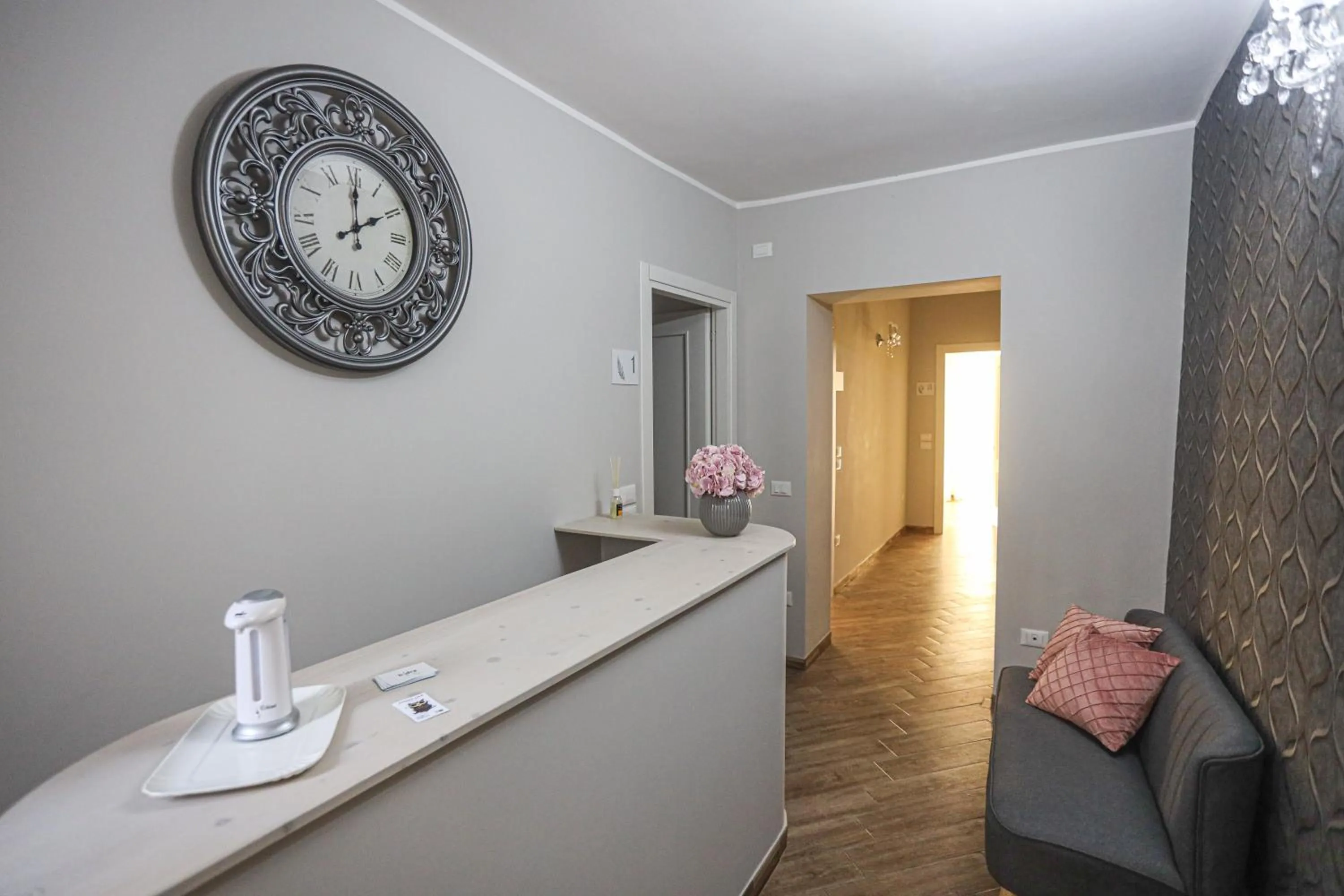 Lobby or reception in B&B La Fenice Suite