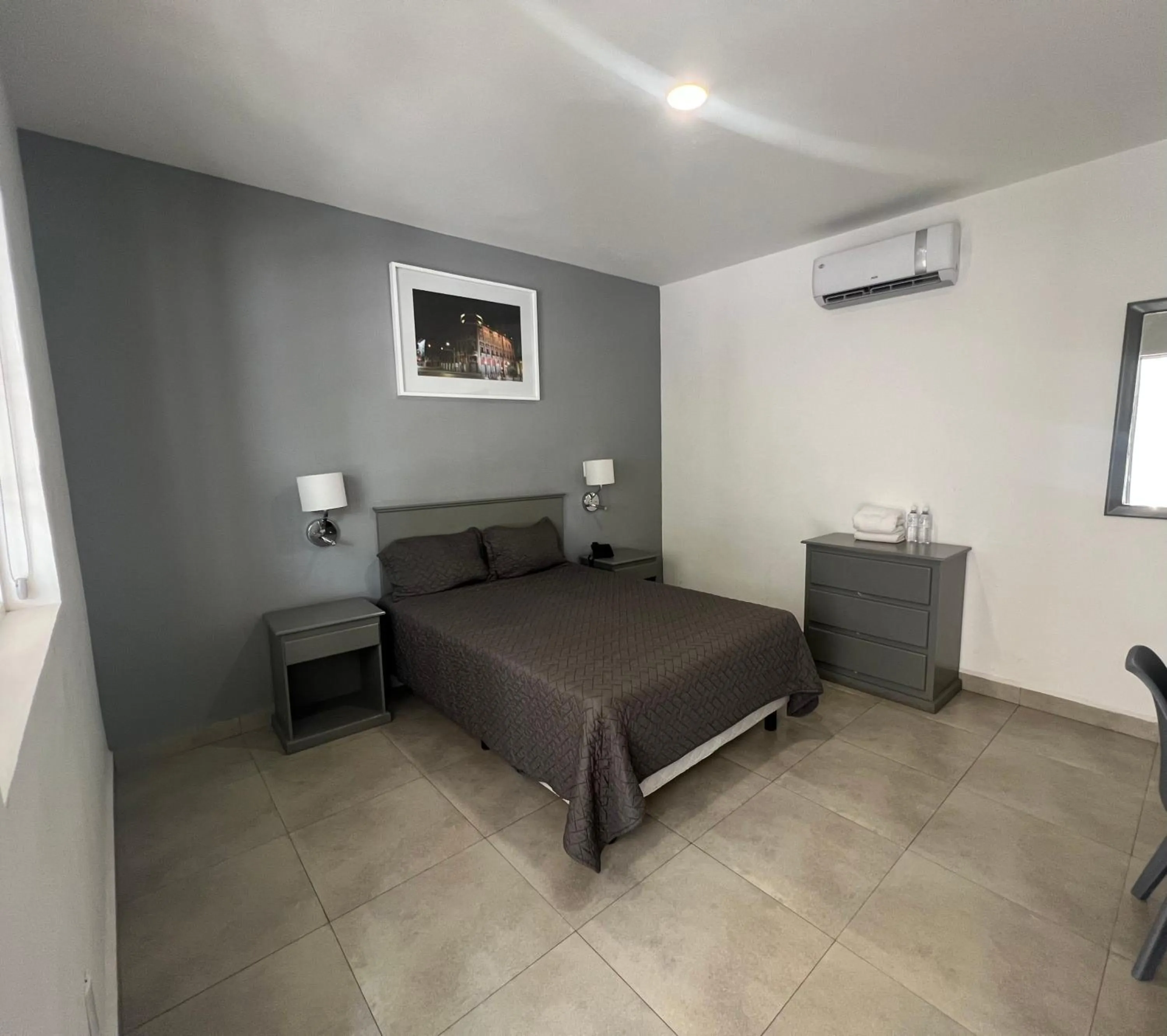 Bed in Hotel Nuve Gomez Palacio