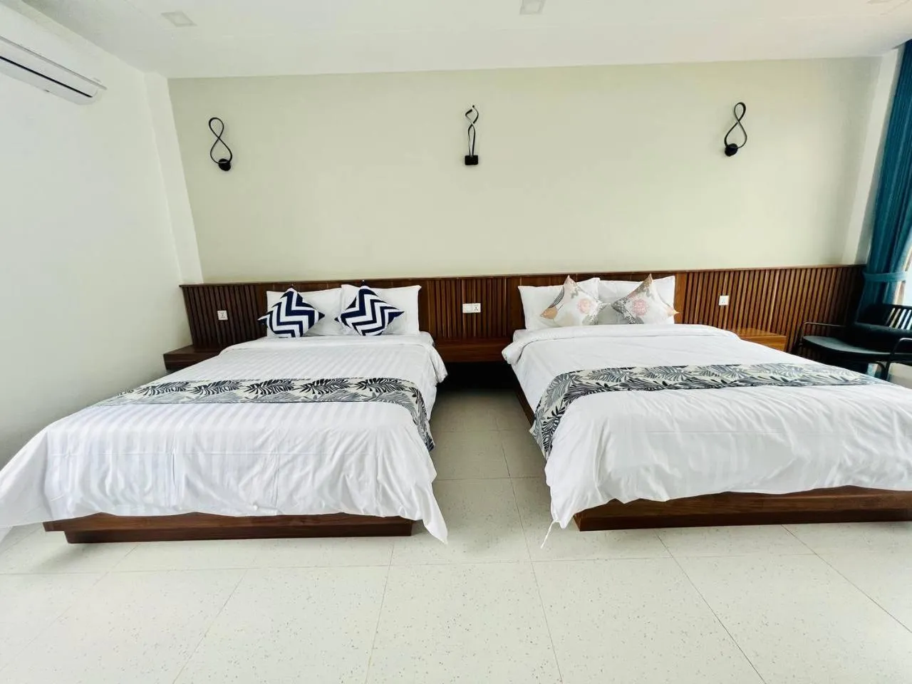 Bed in Sandy Residence Sihanoukville
