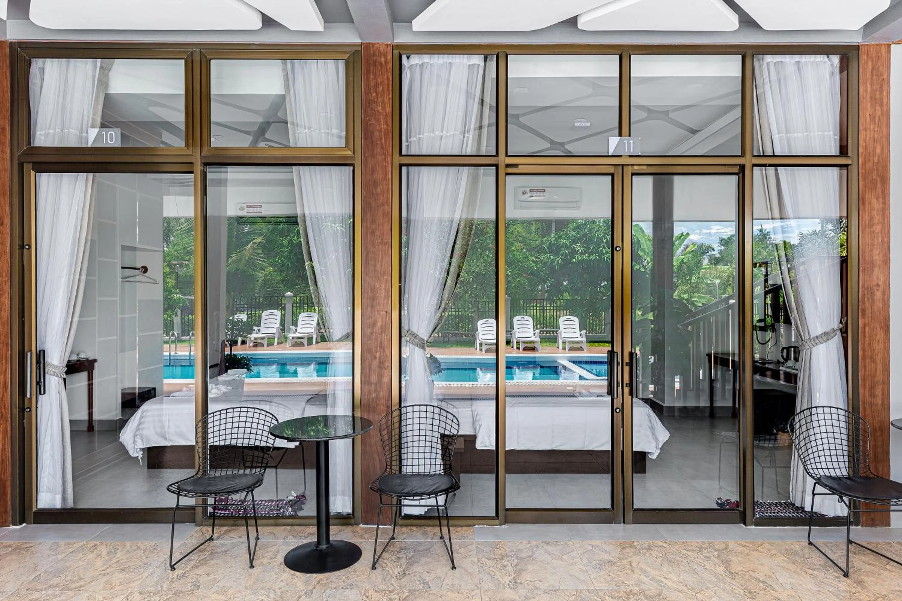 Bed in Sandy Residence Sihanoukville