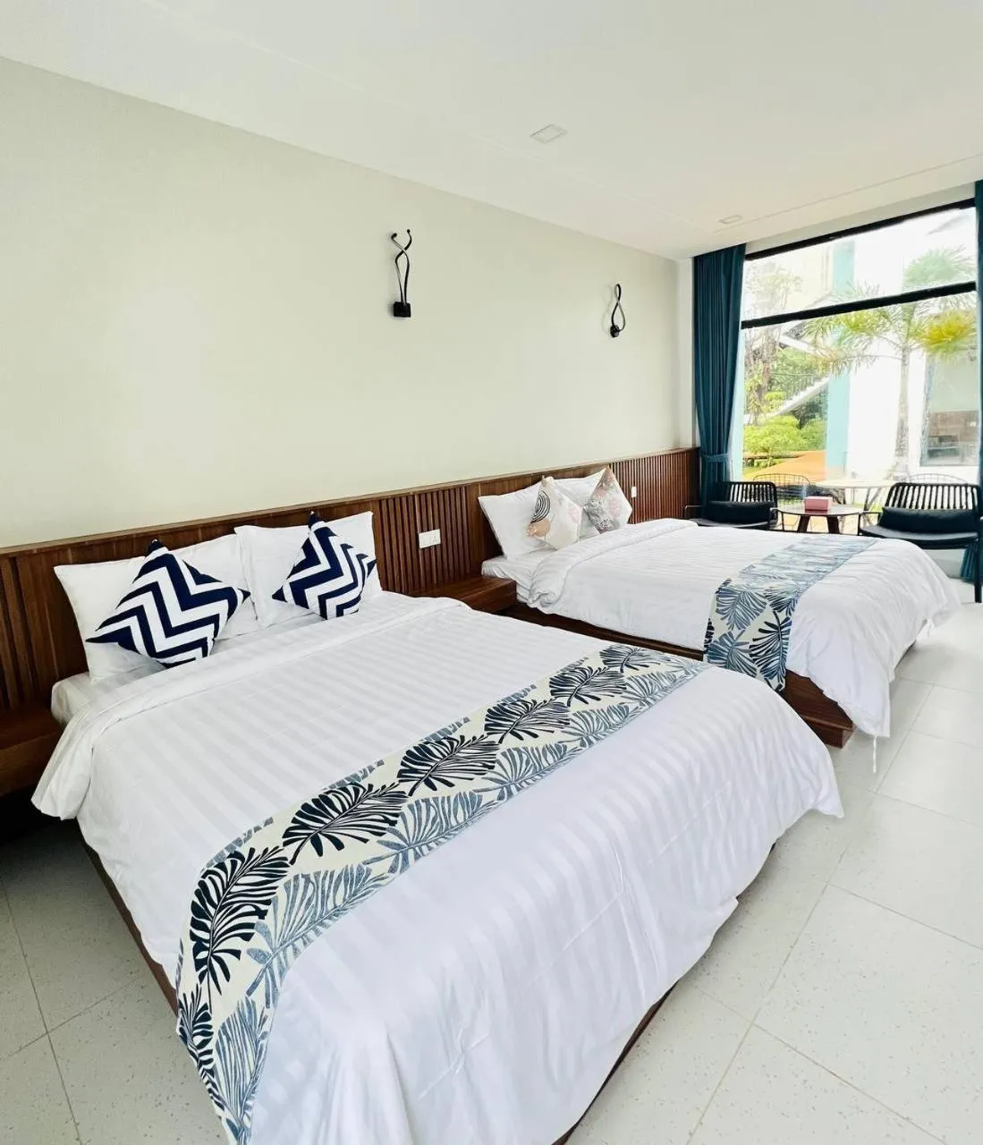 Bed in Sandy Residence Sihanoukville
