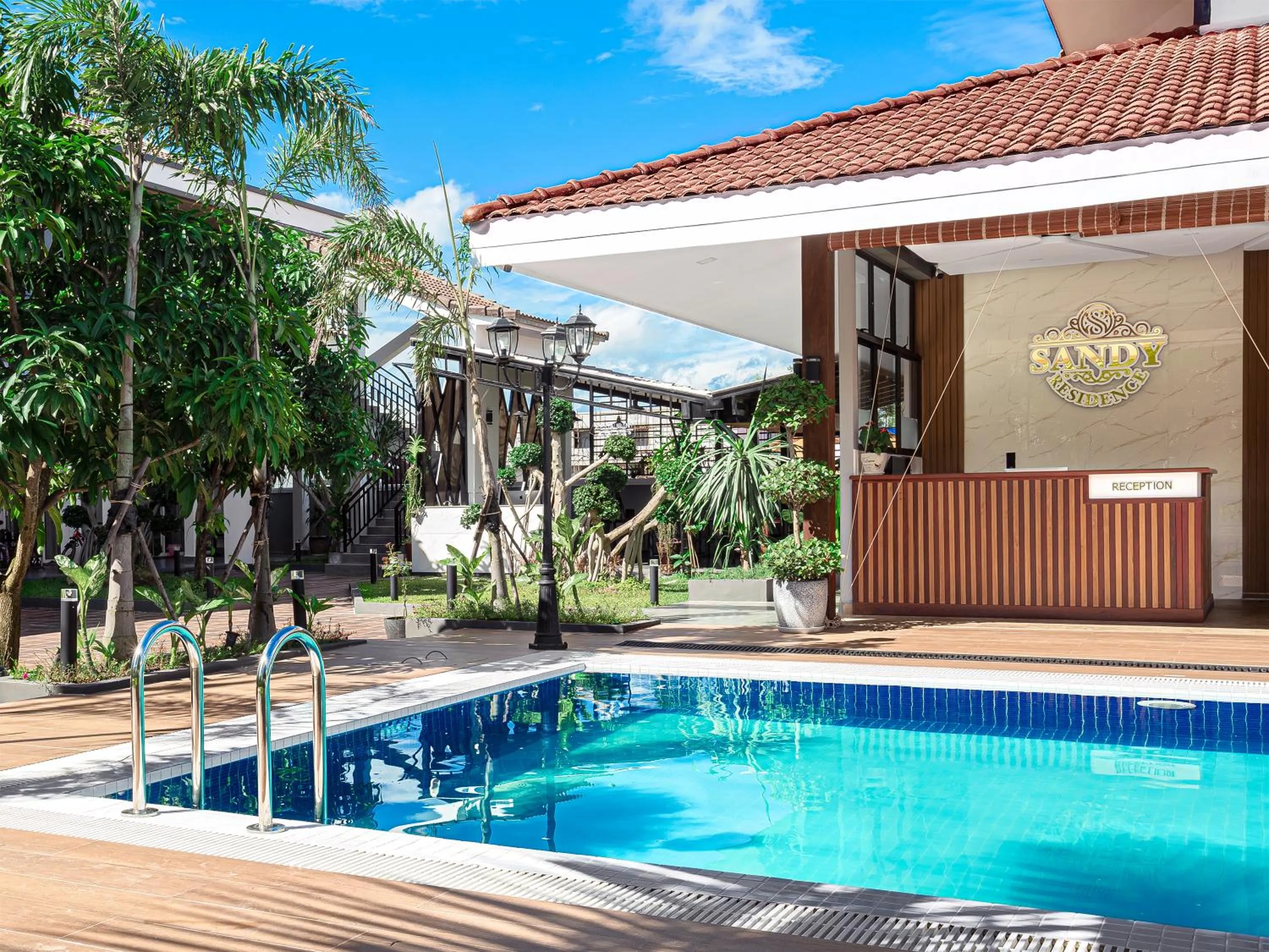 Swimming pool in Sandy Residence Sihanoukville