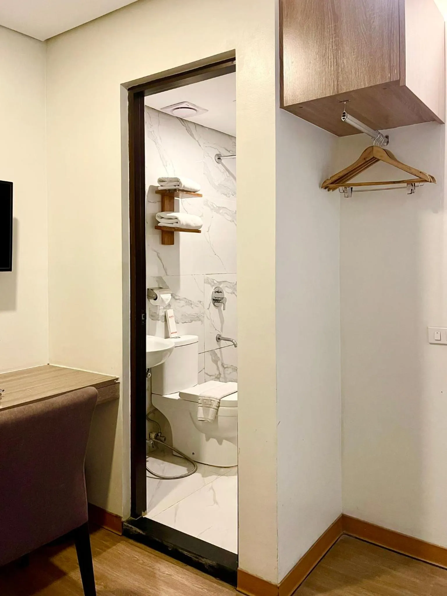 Seating area in Airo Hotel Manila