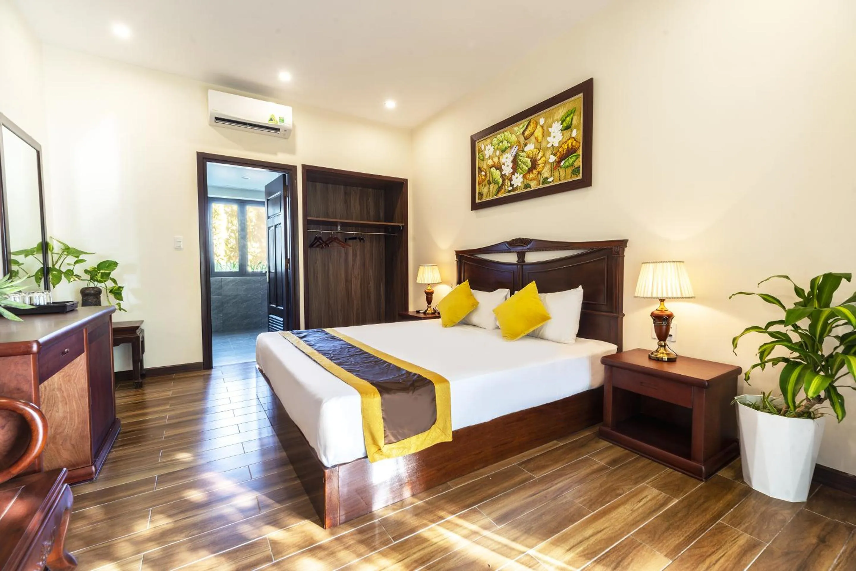 Bedroom, Bed in SHALA BOUTIQUE HOIAN