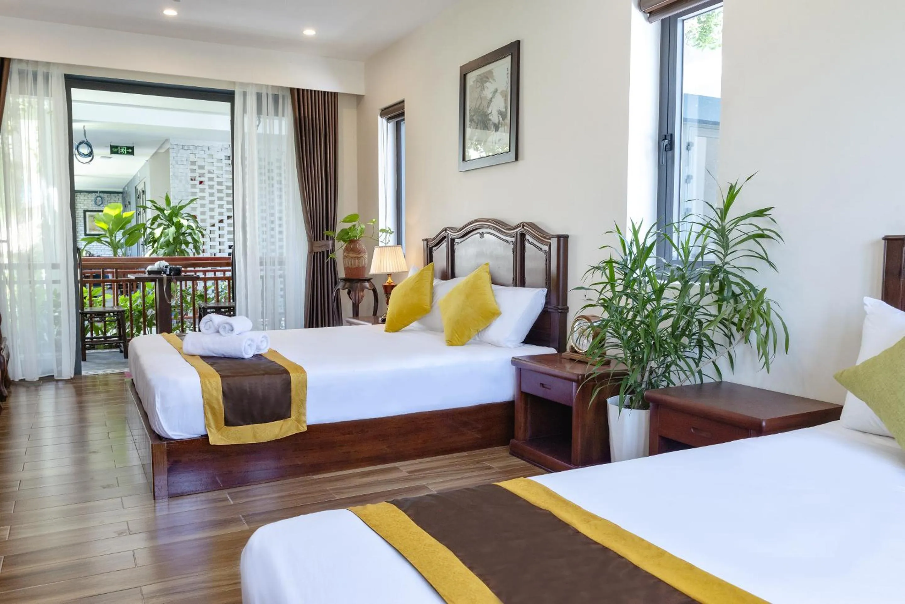 Bedroom, Bed in SHALA BOUTIQUE HOIAN