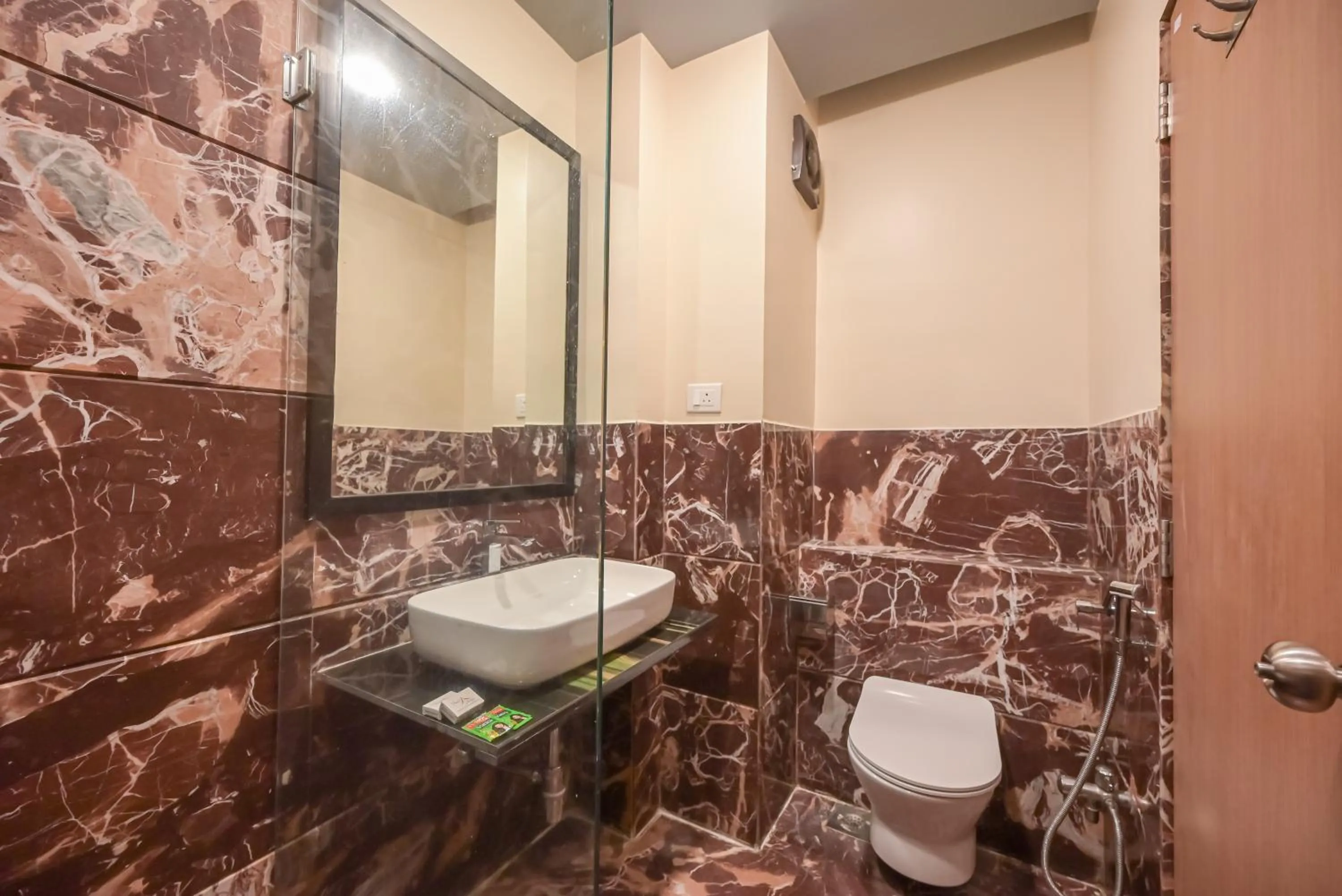 Shower in Hotel Aristro Lonavala