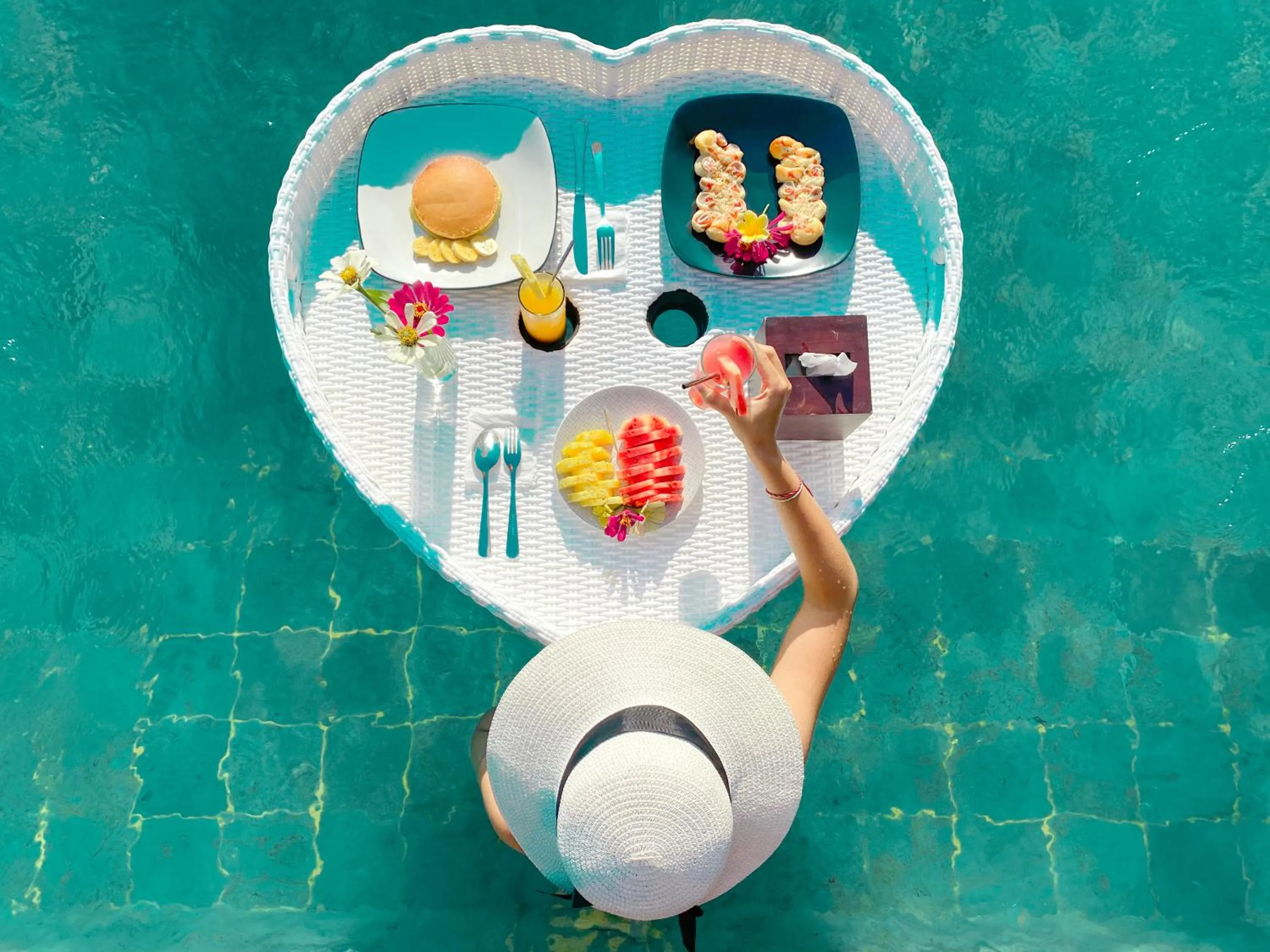 Swimming pool in Daghan Cottage Nusa Penida