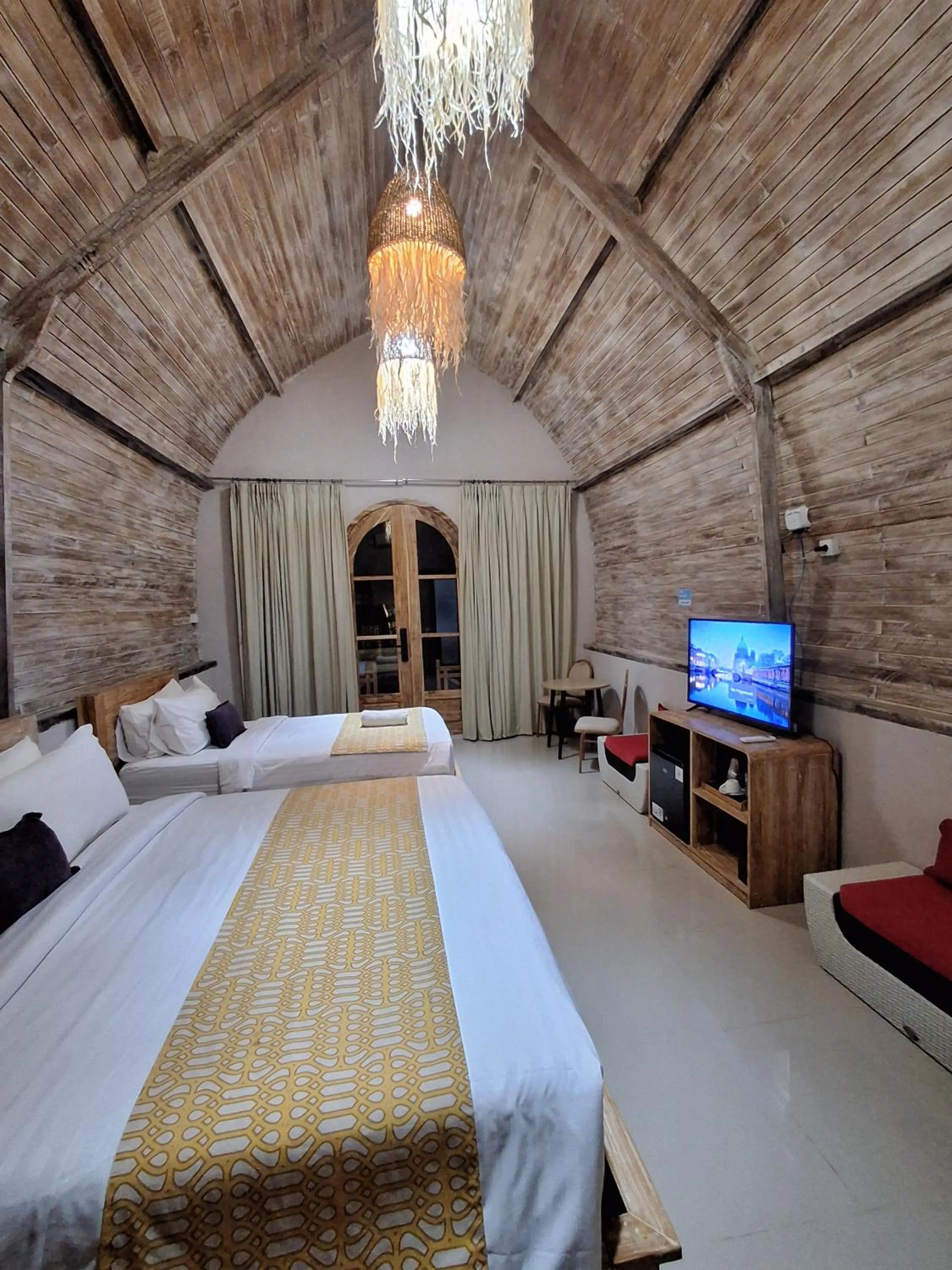 Bed in Daghan Cottage Nusa Penida