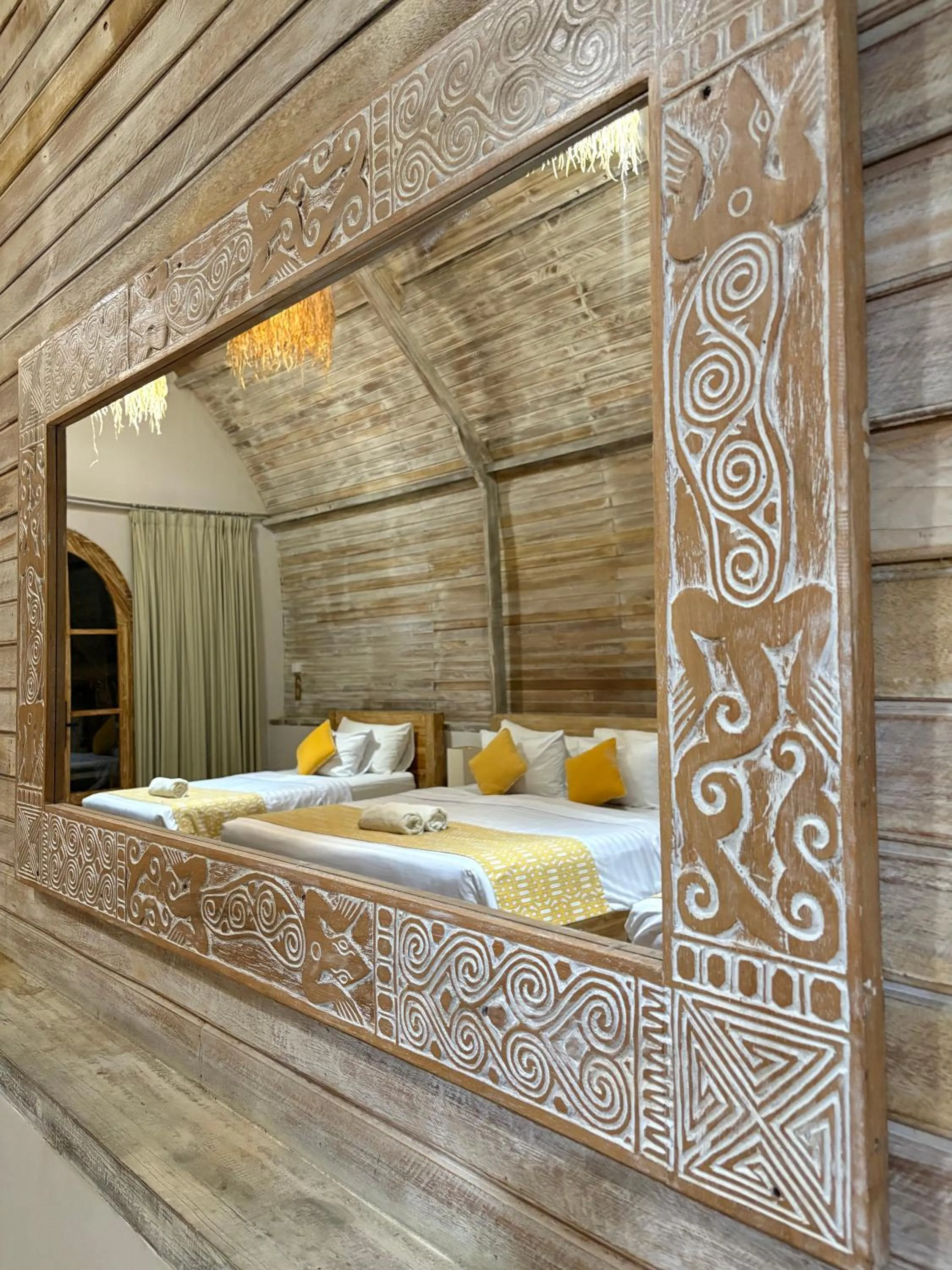 Bed in Daghan Cottage Nusa Penida