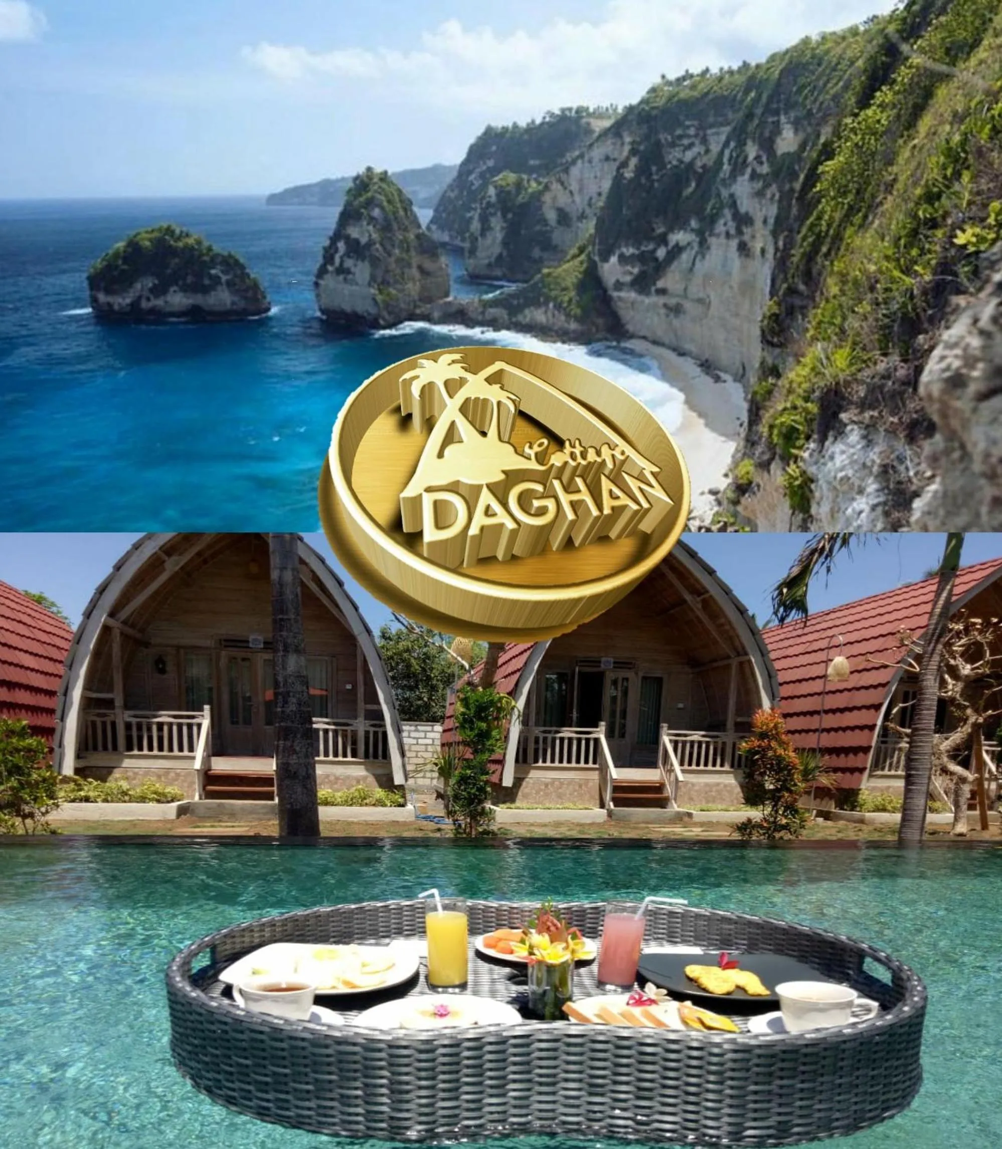 Natural landscape in Daghan Cottage Nusa Penida