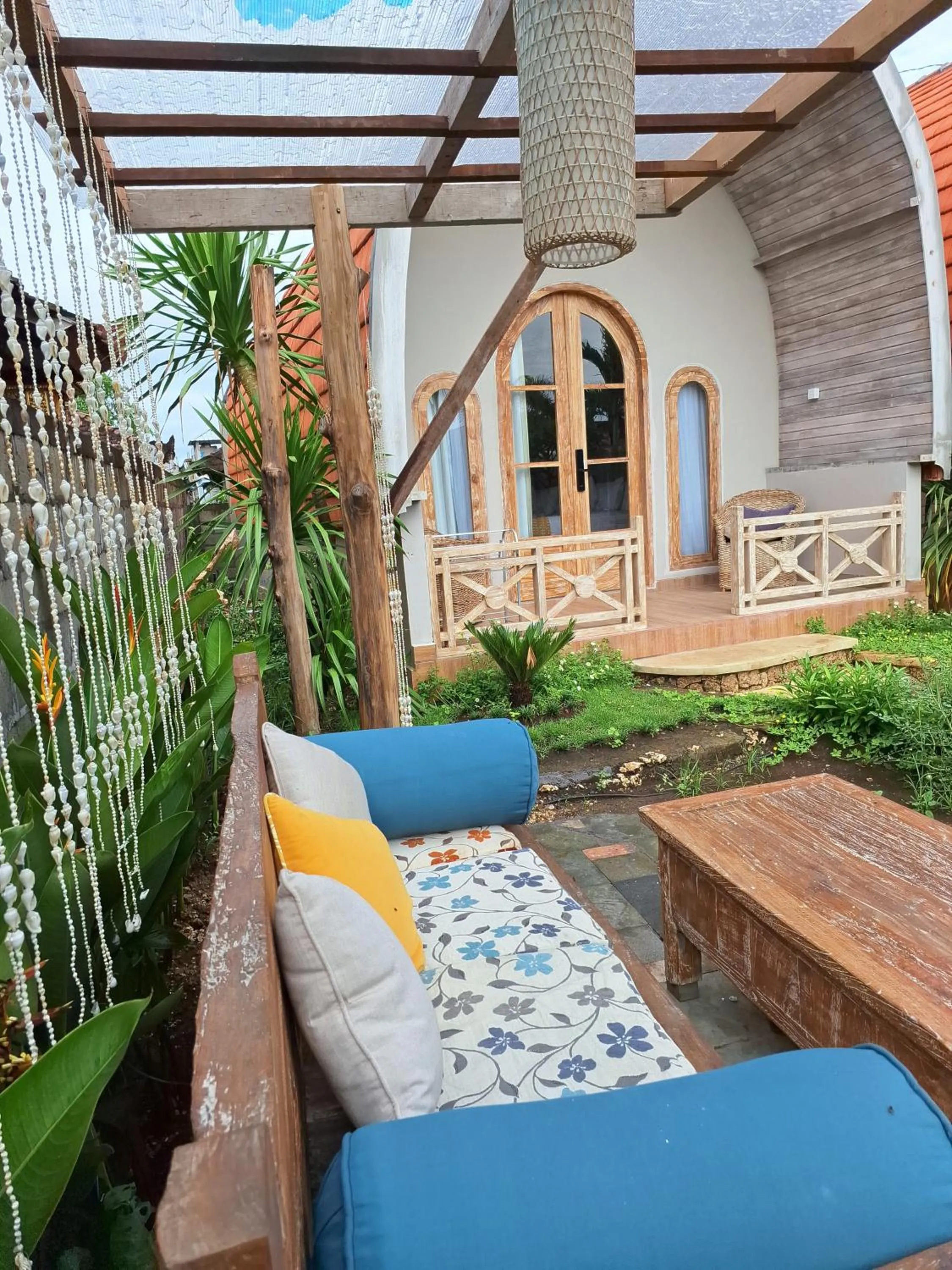 Patio in Daghan Cottage Nusa Penida