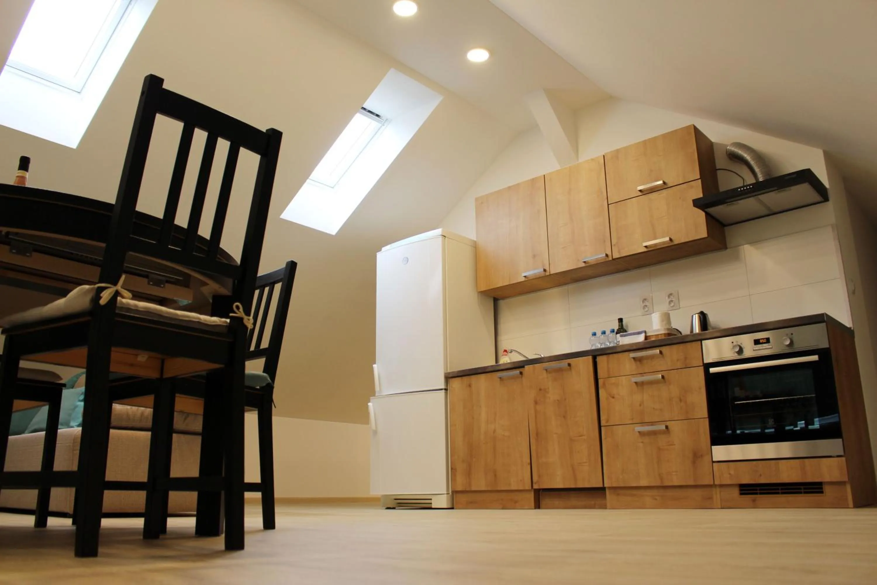 Kitchen or kitchenette in Apartmány v podhradí