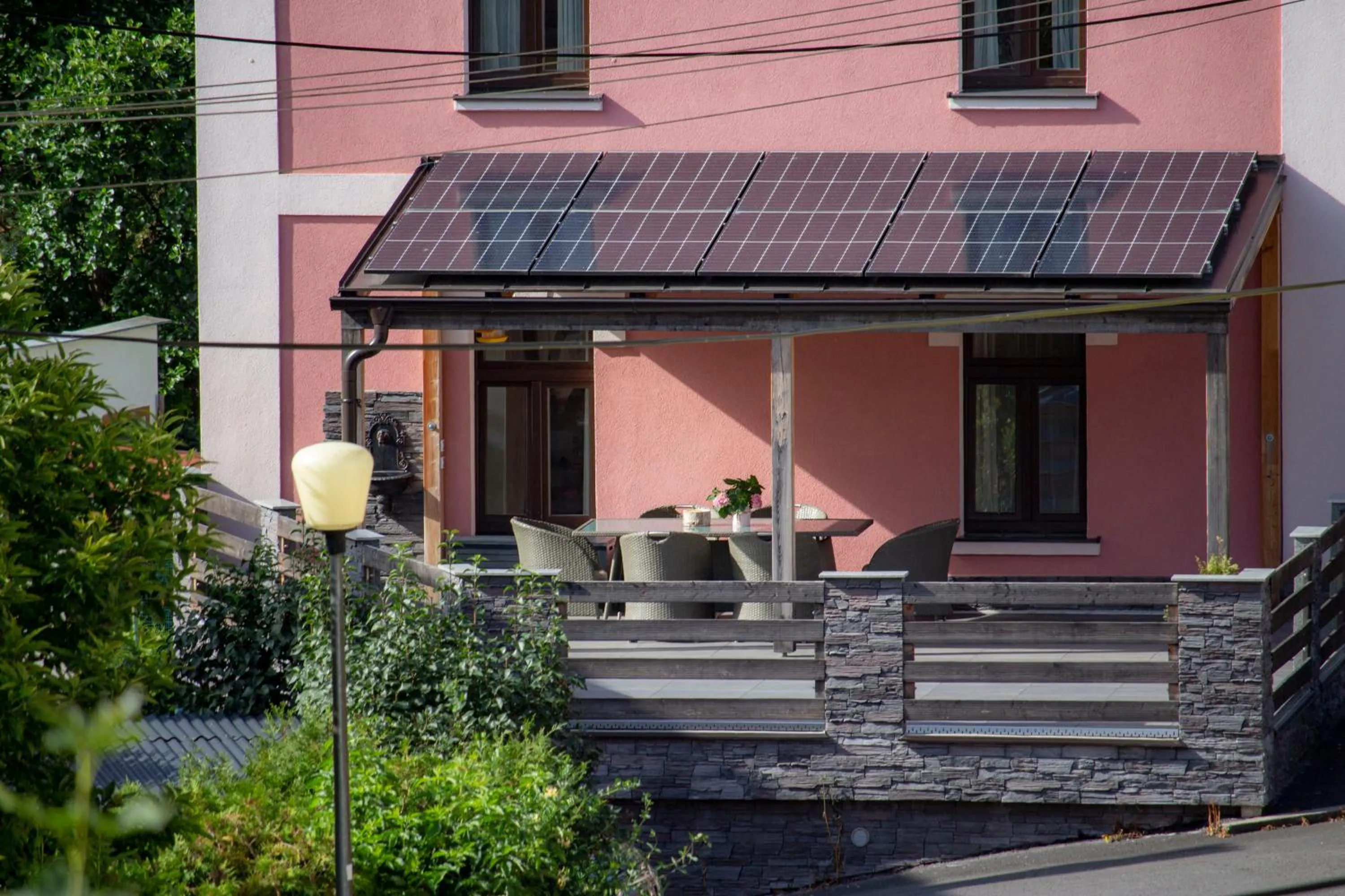 Balcony/Terrace in Apartmány v podhradí