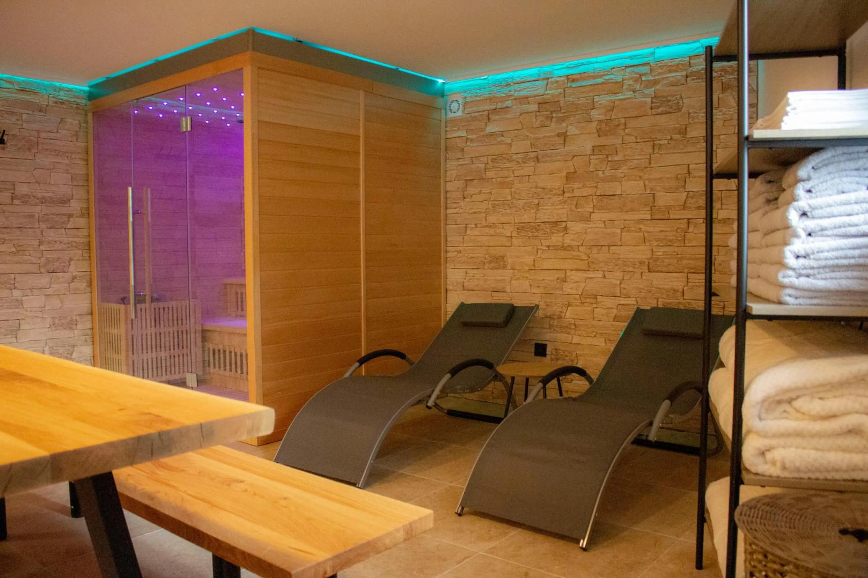 Sauna in Apartmány v podhradí