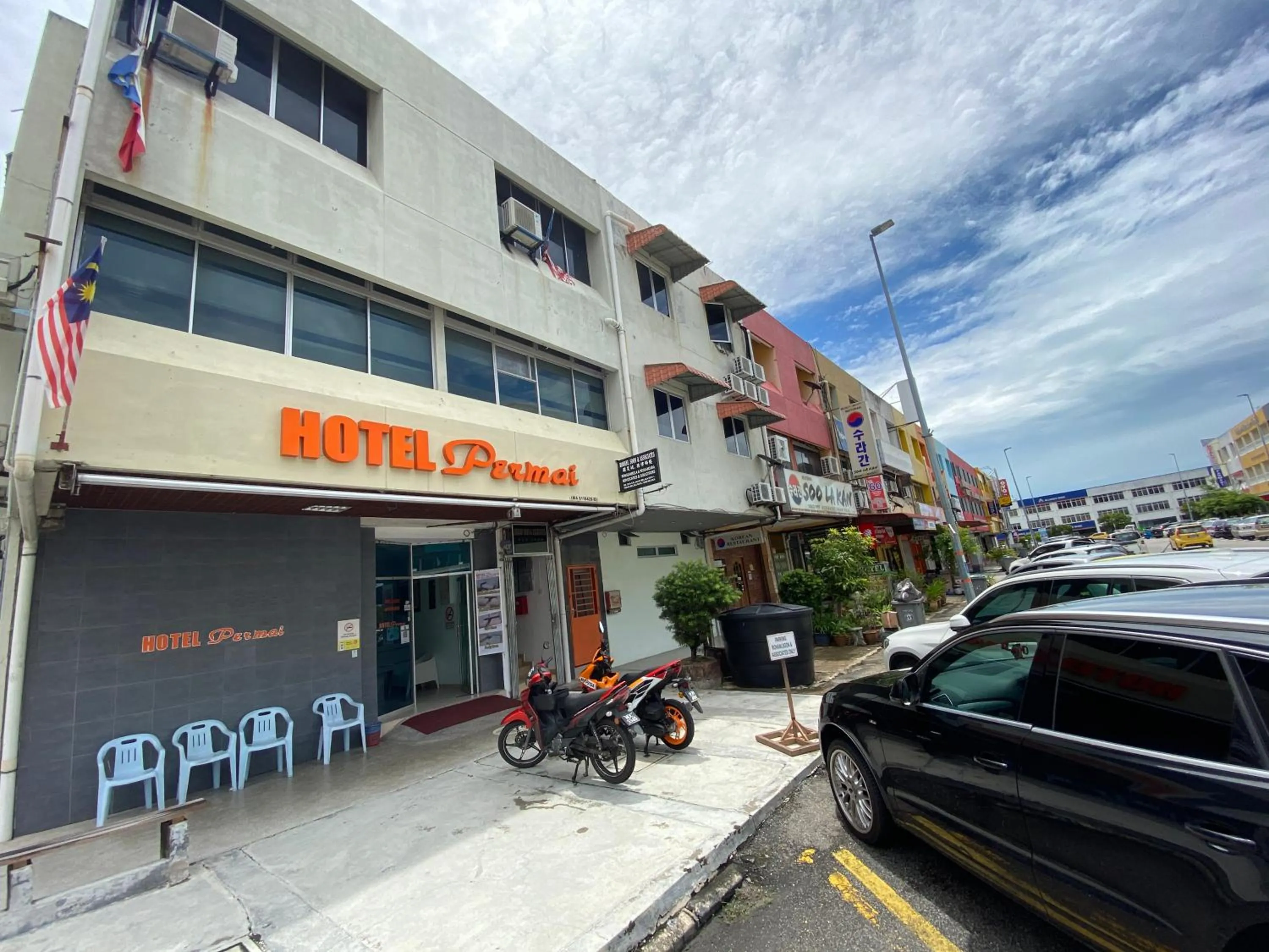 Property building in Hotel Permai Melaka Raya