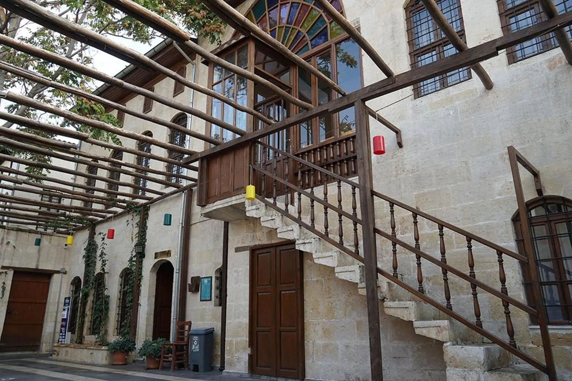 Garden in Beliz Hanım Konakları