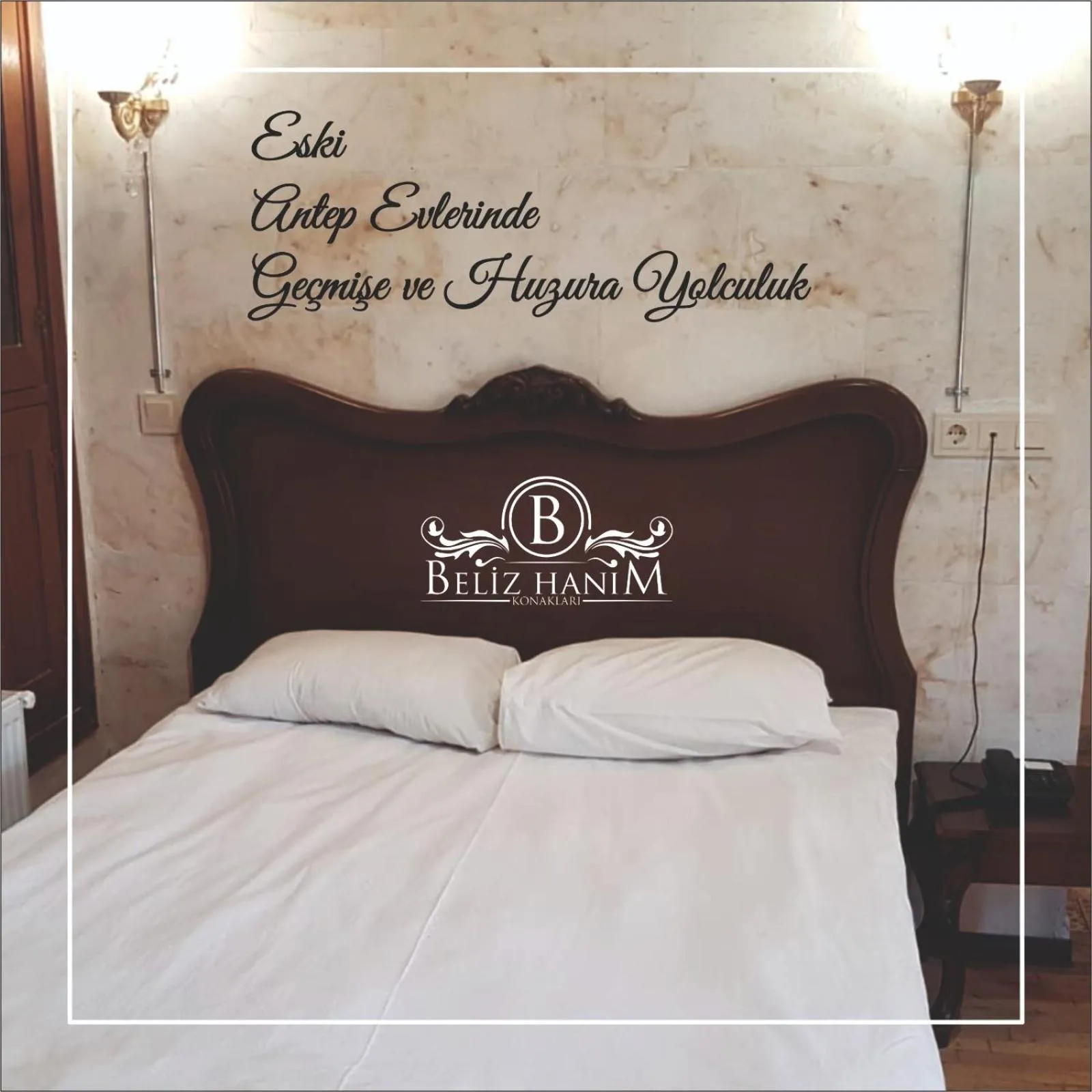 Bed in Beliz Hanım Konakları