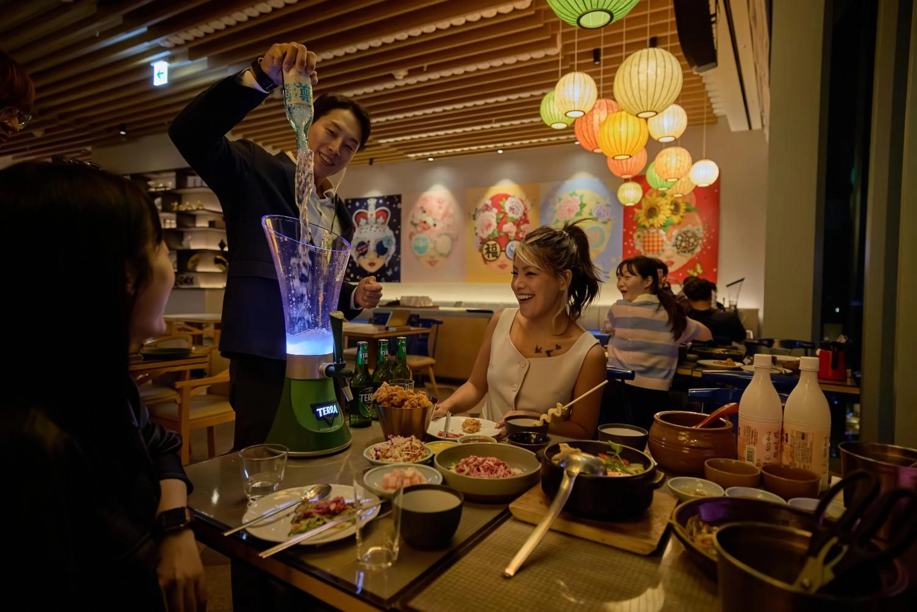 Alcoholic drinks in Grand Hyatt Jeju