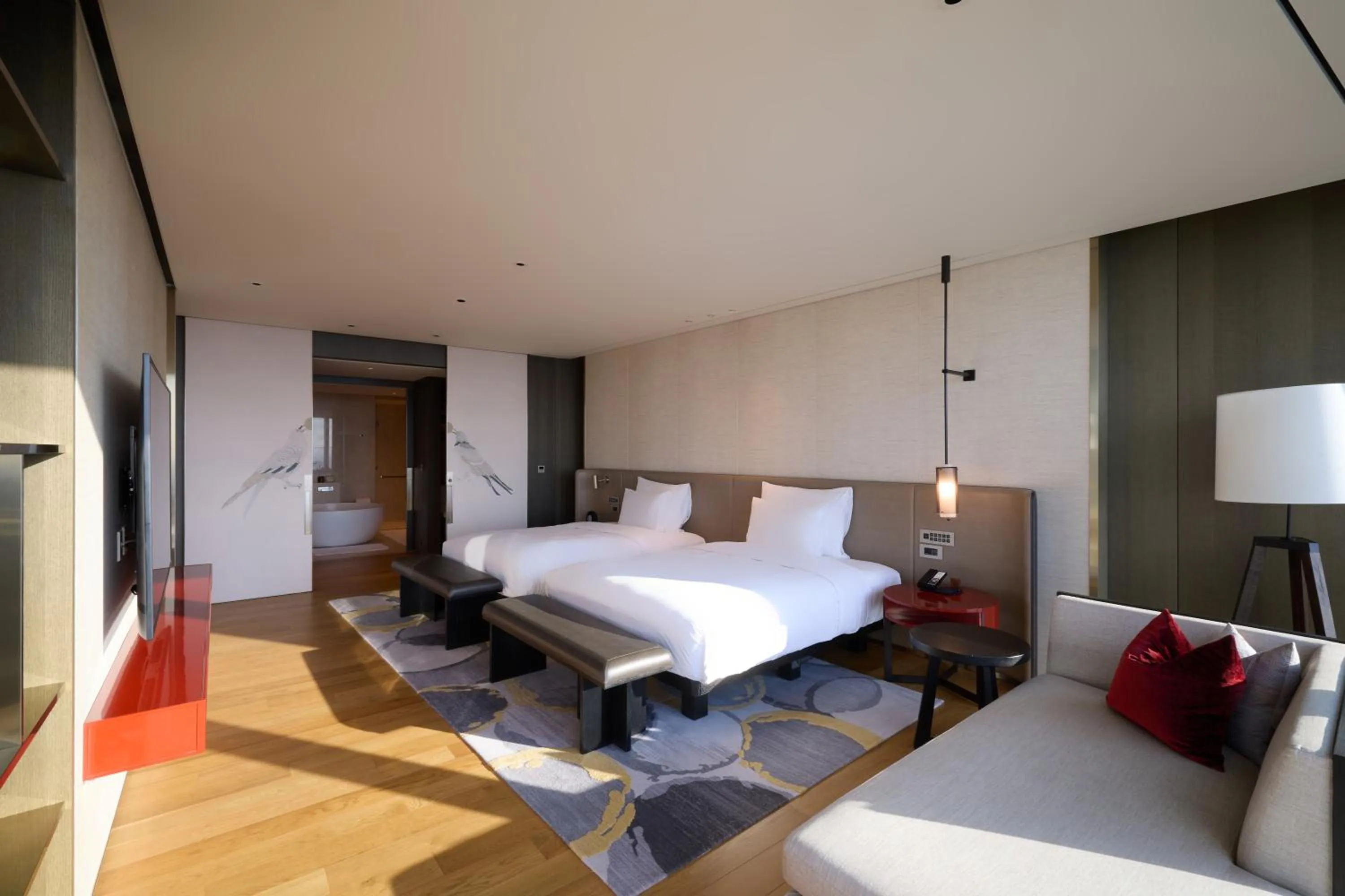 Bed in Grand Hyatt Jeju