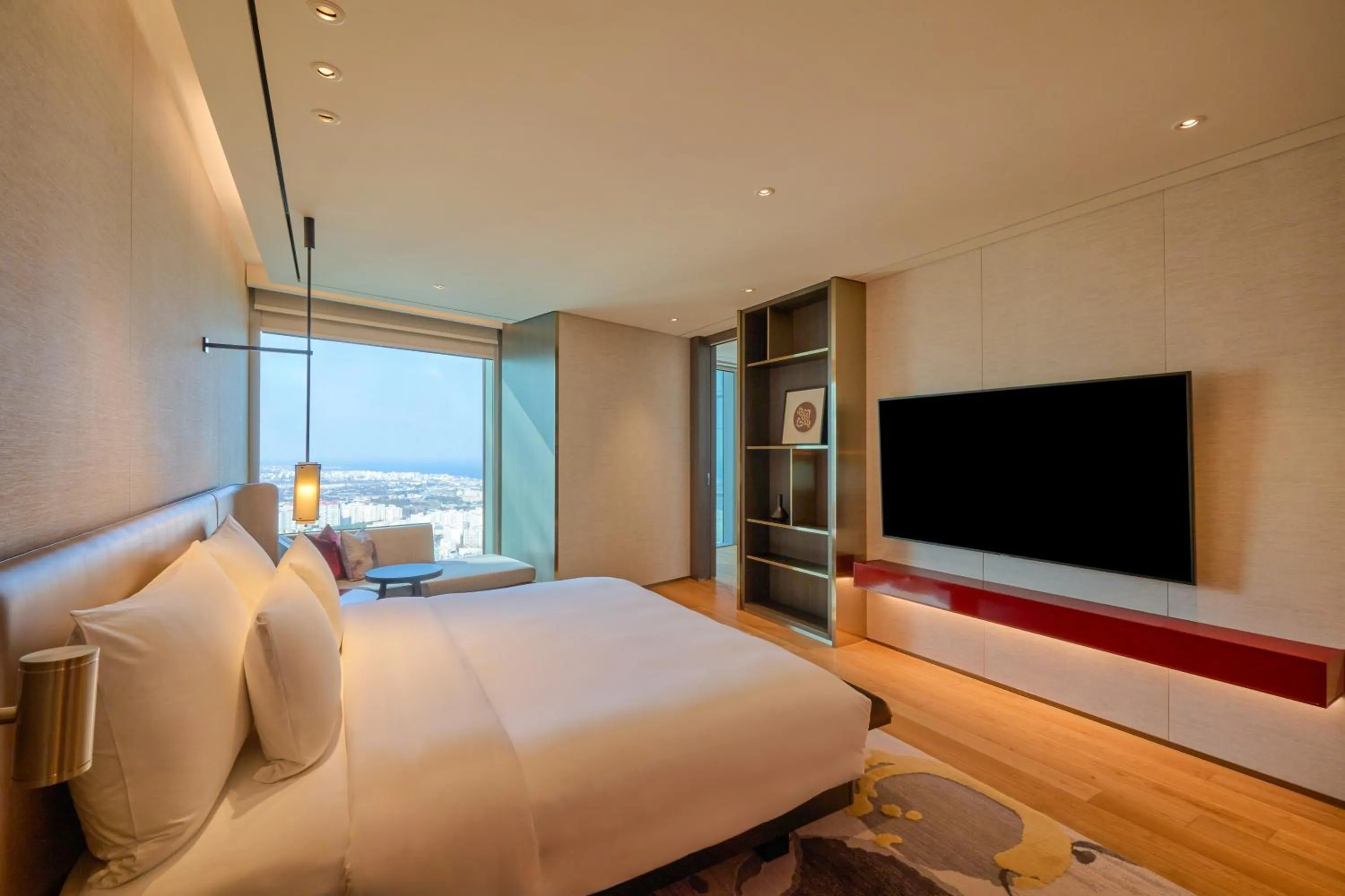 Bed in Grand Hyatt Jeju