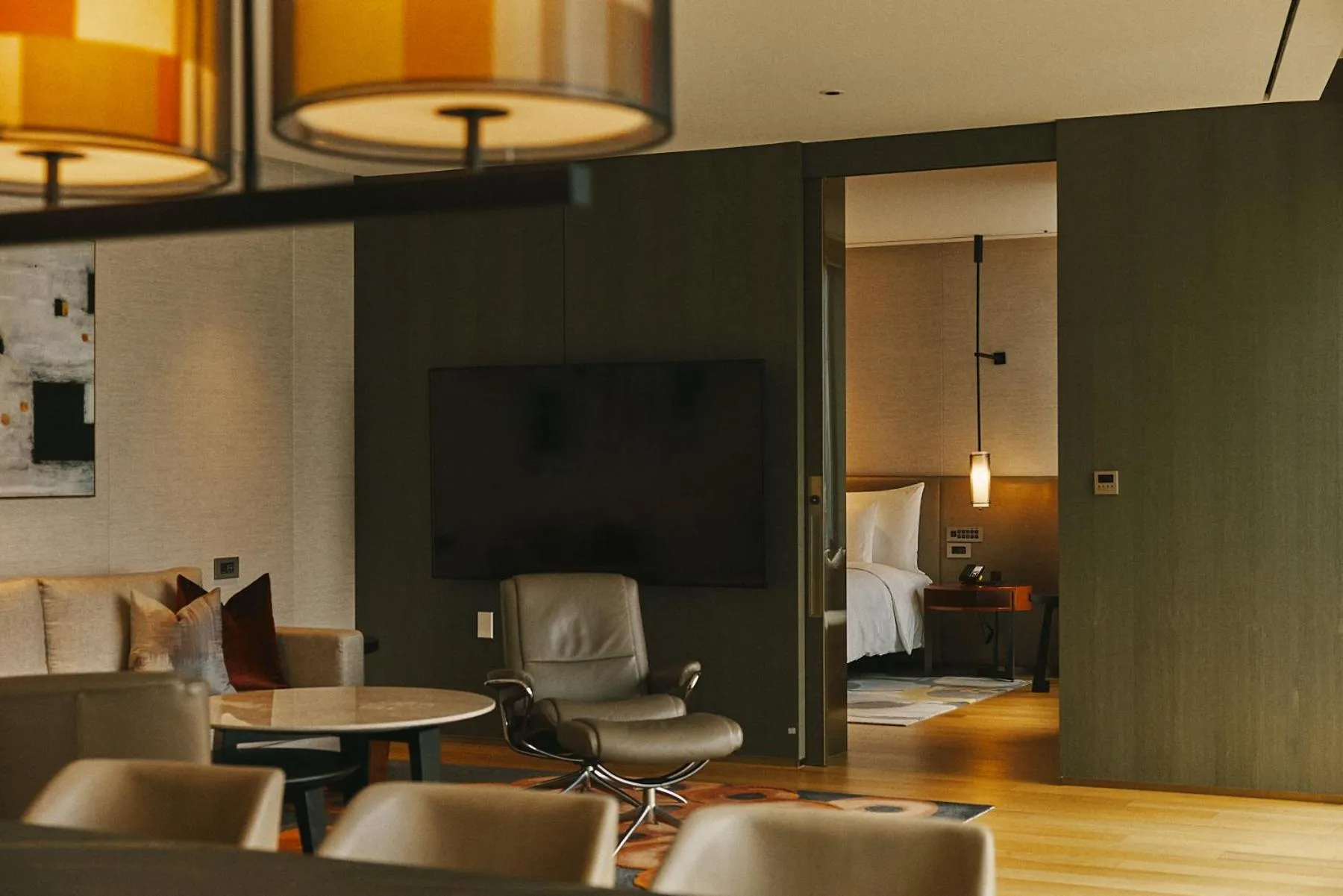 Living room in Grand Hyatt Jeju