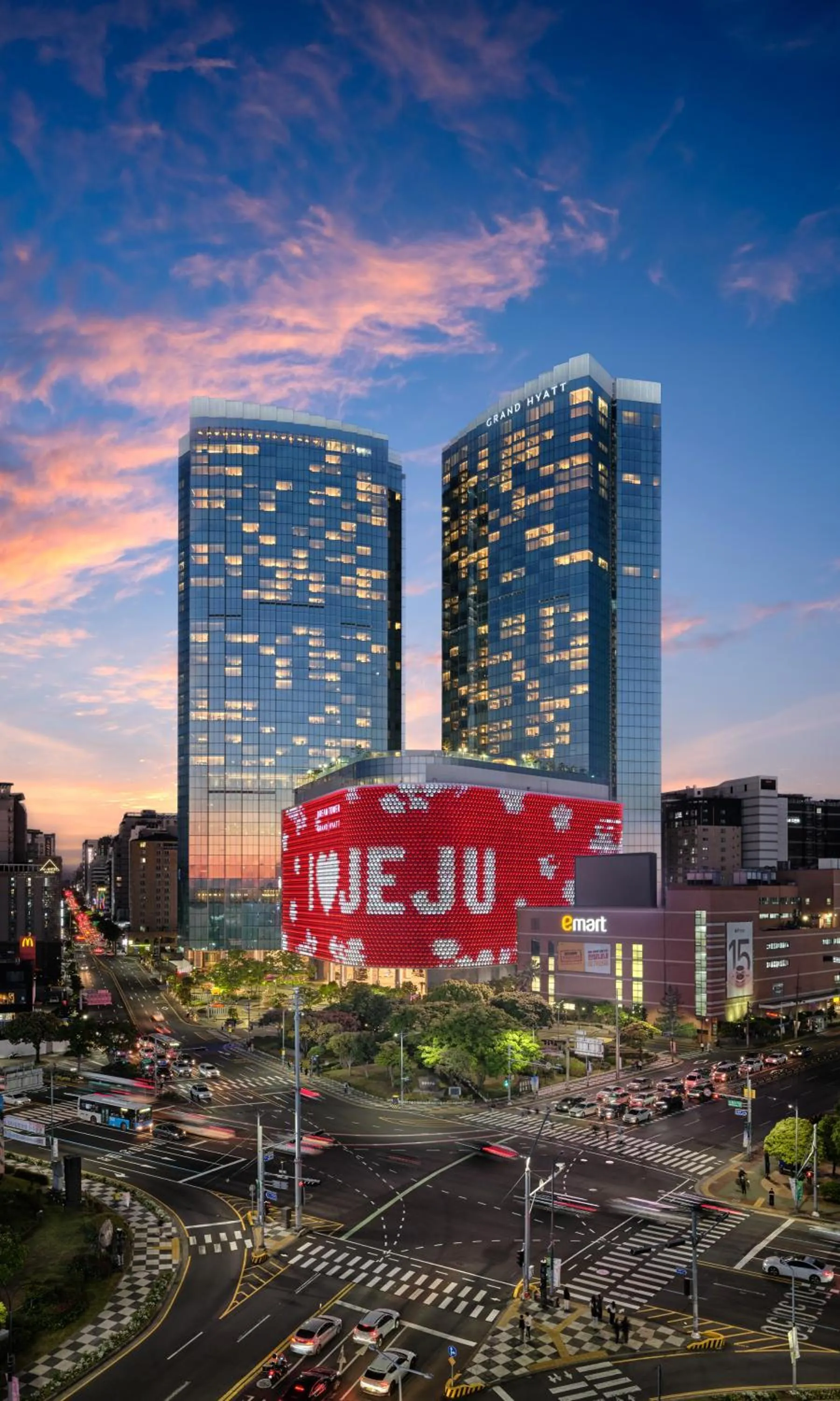 Property building in Grand Hyatt Jeju