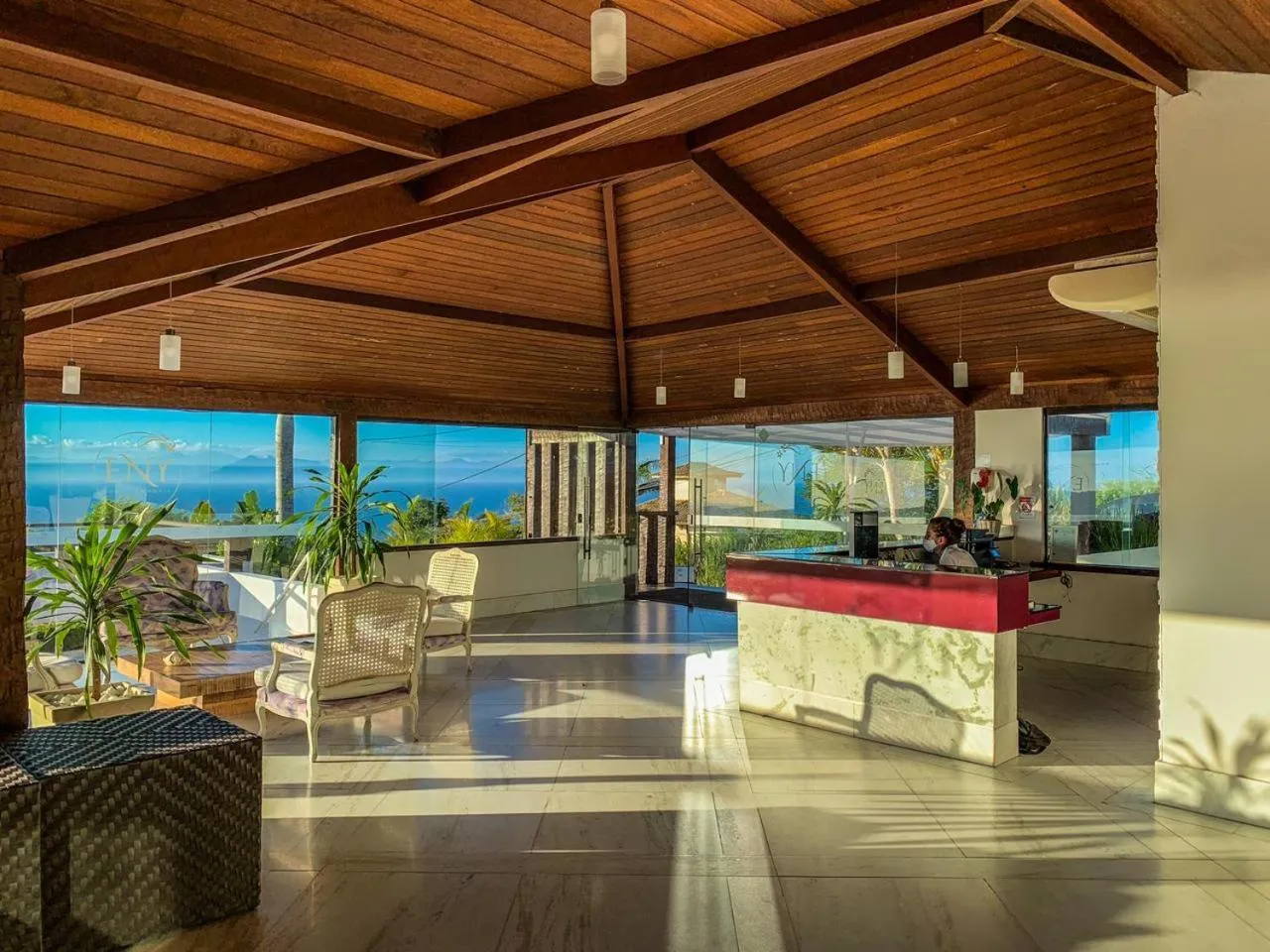 Lobby or reception in Eny Boutique Hotel & Spa