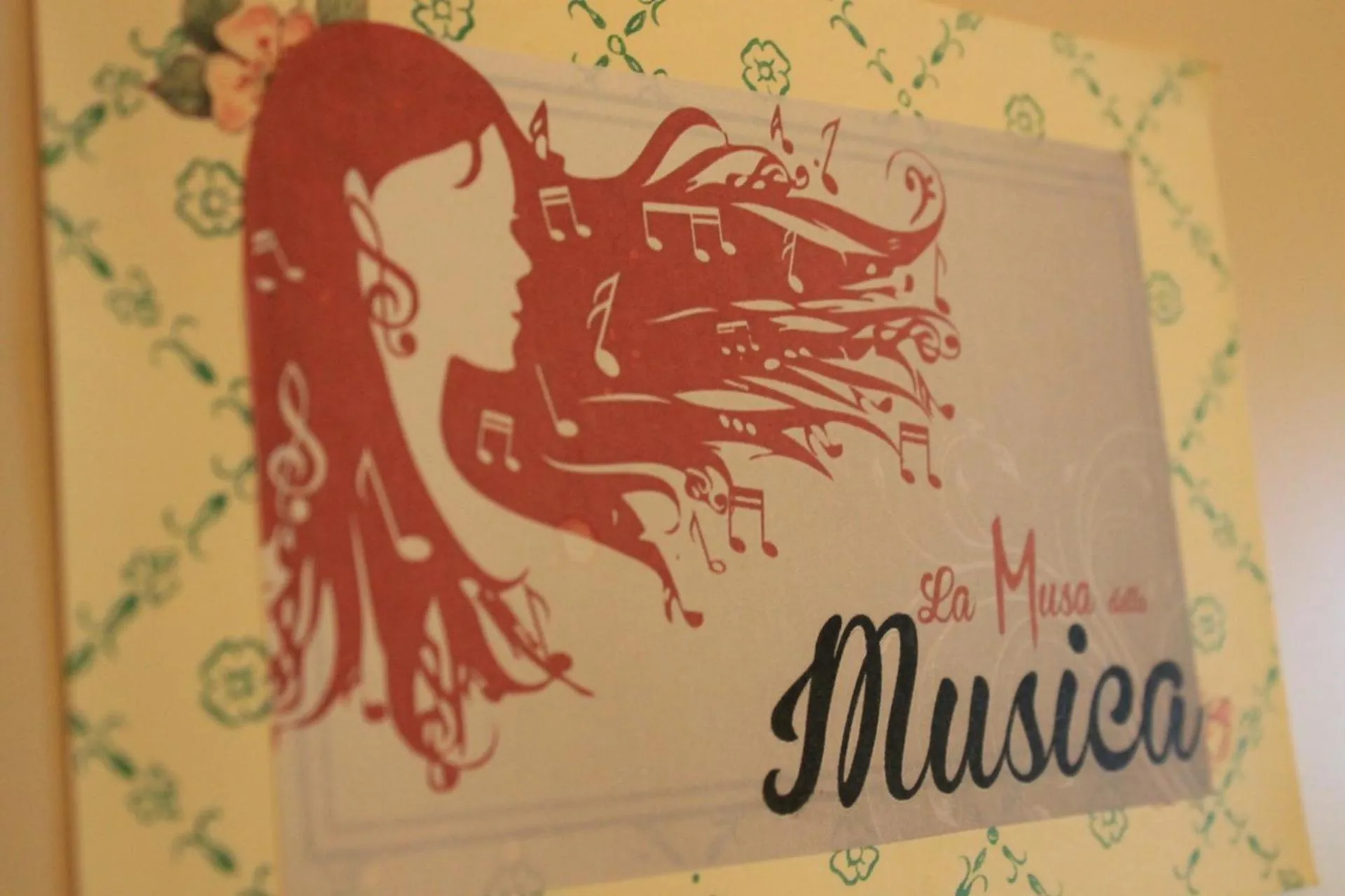 Decorative detail in B&B Le Muse