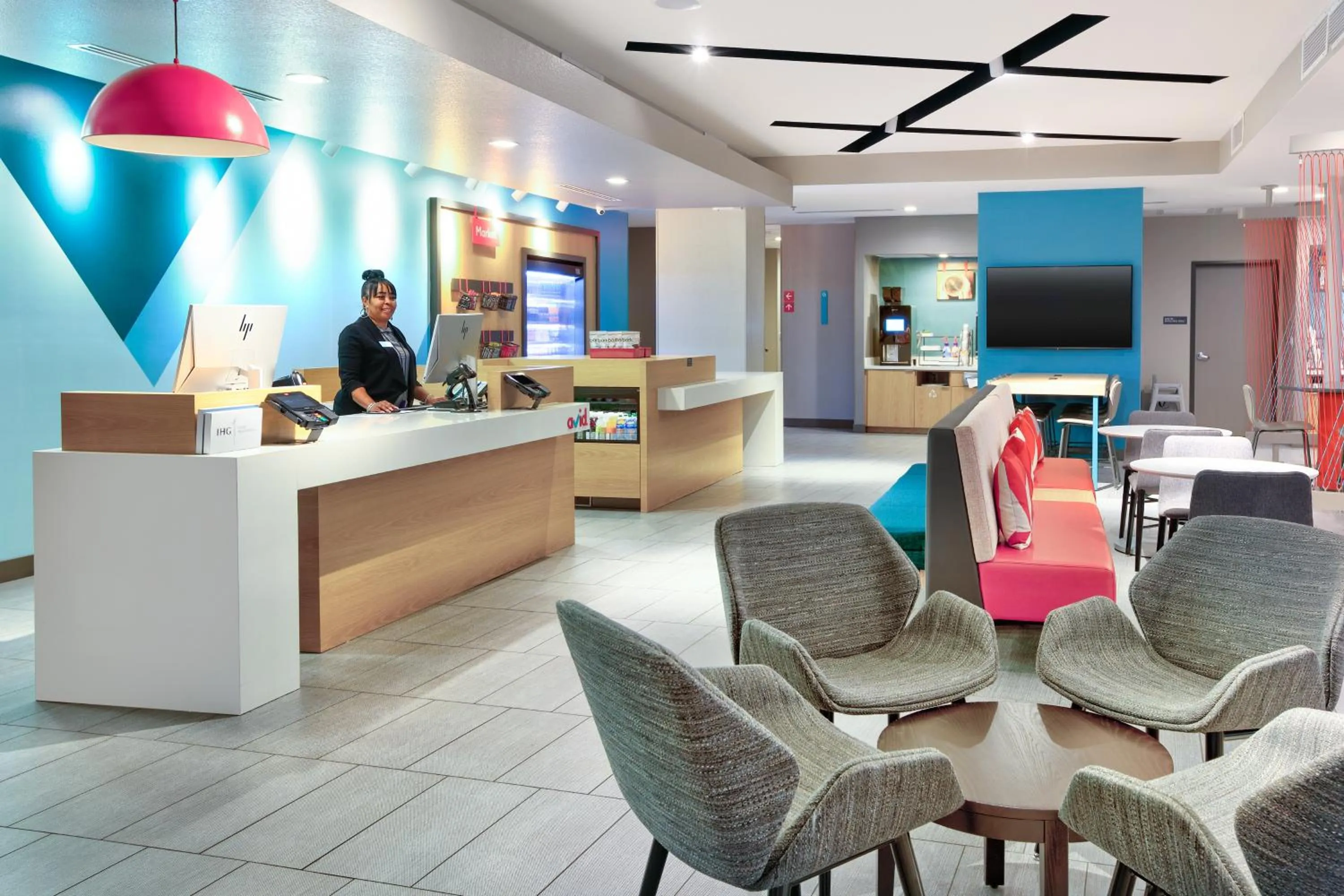 Lobby or reception in avid hotel Austin - Tech Ridge by IHG