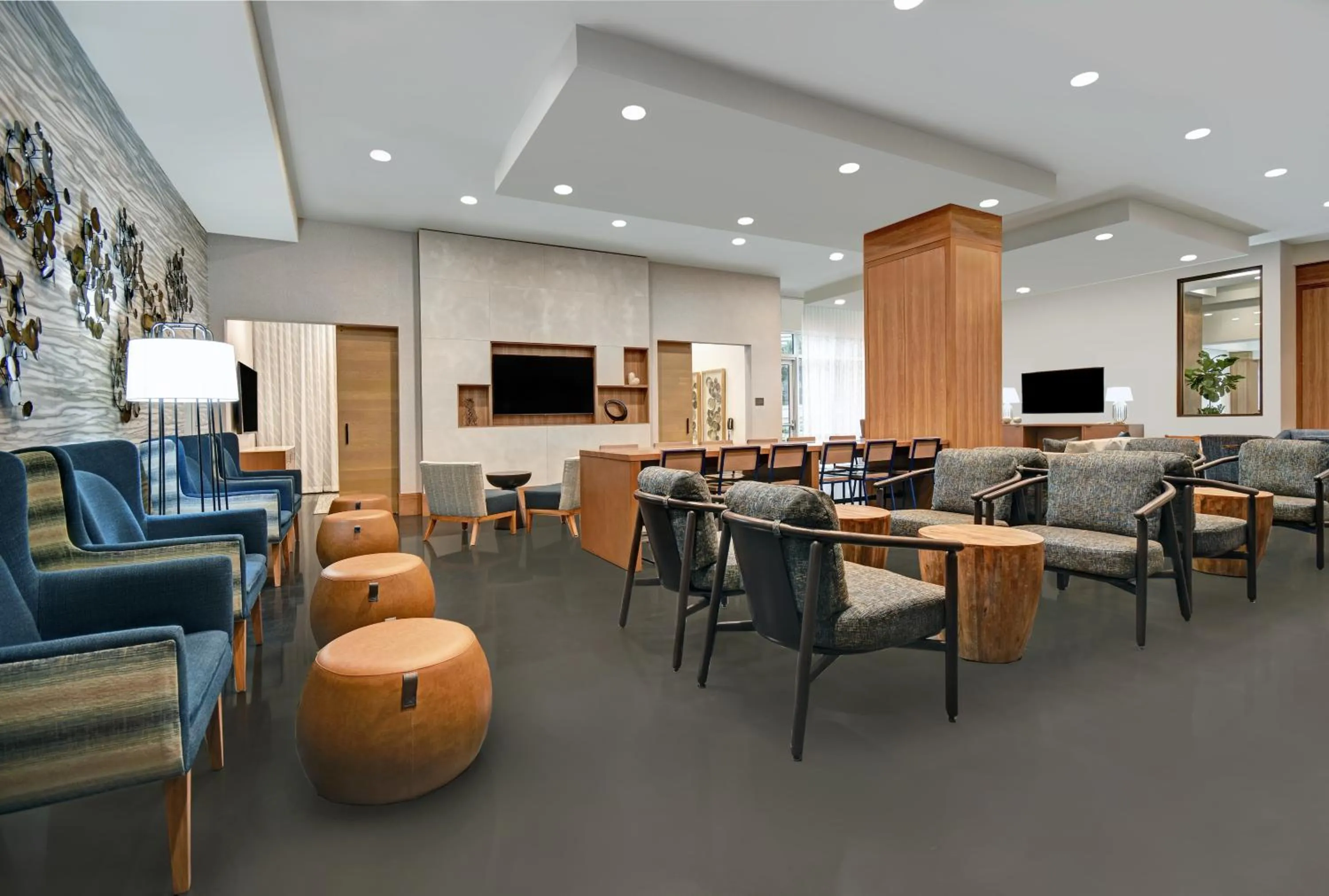 Lobby or reception in Holiday Inn Express - Houston - Galleria Area by IHG