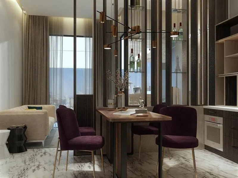 Living room in Thiên Thanh Hotel