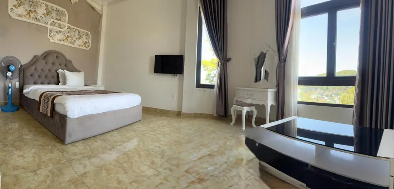 Bed in Thiên Thanh Hotel