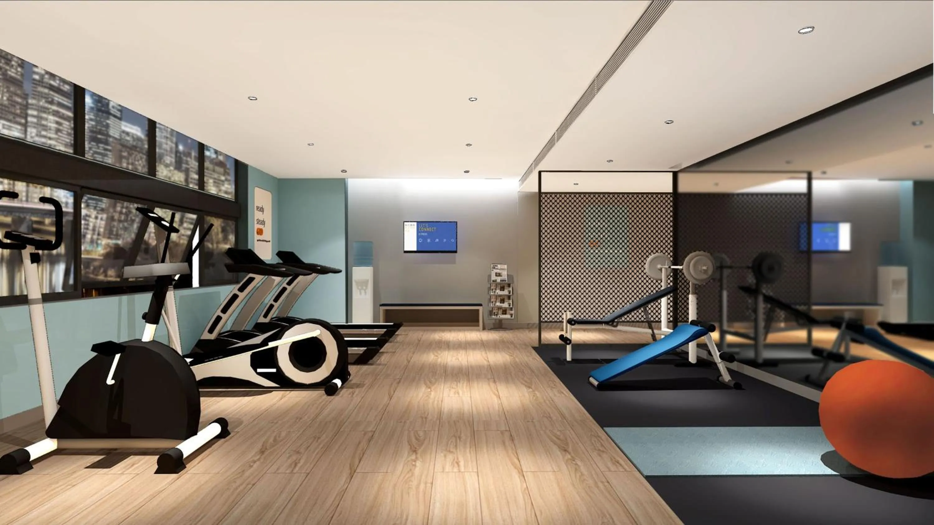 Fitness centre/facilities in Holiday Inn Express Chengdu Wuhou New City by IHG