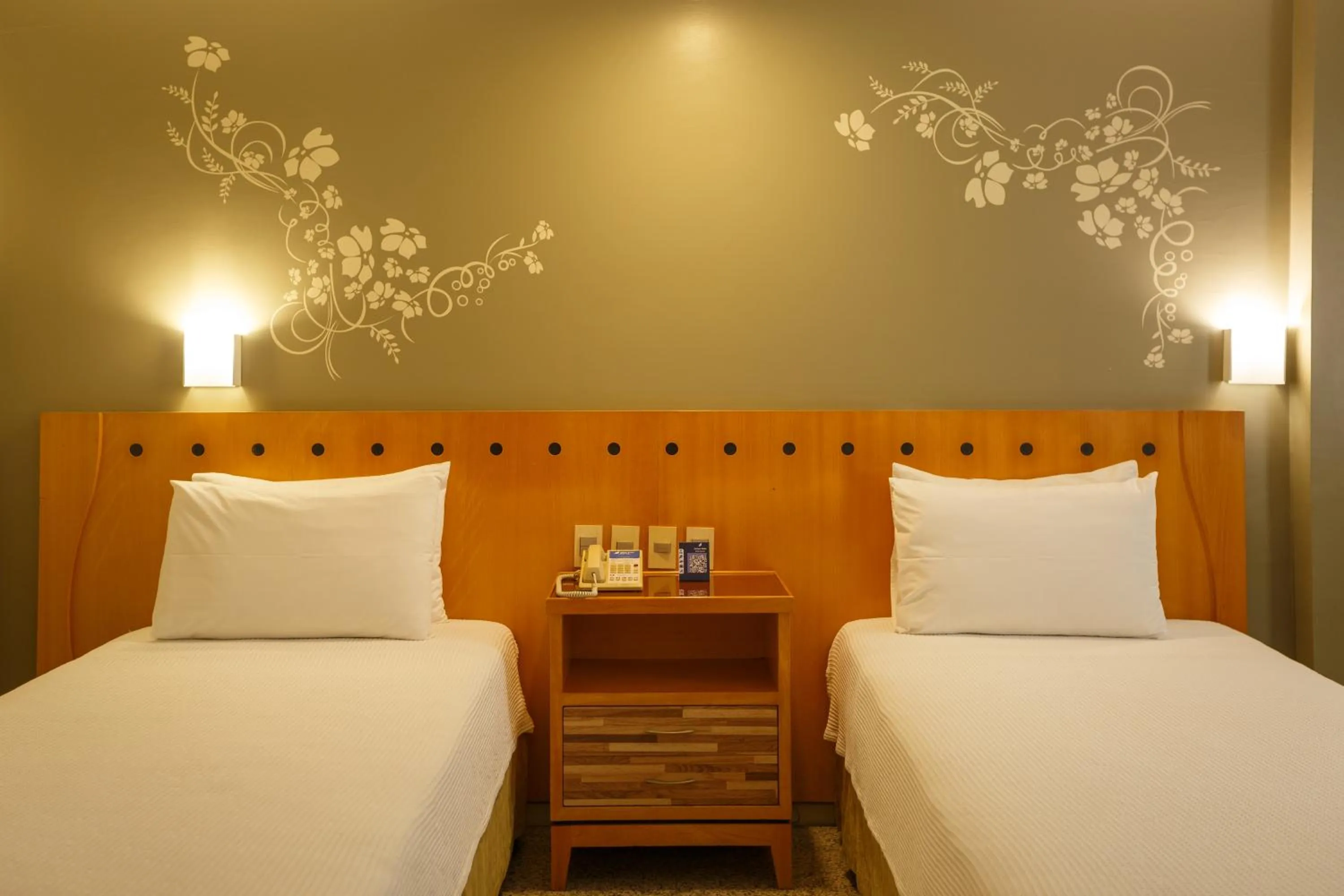 Bed in Blue Tree Towers Fortaleza Beira Mar