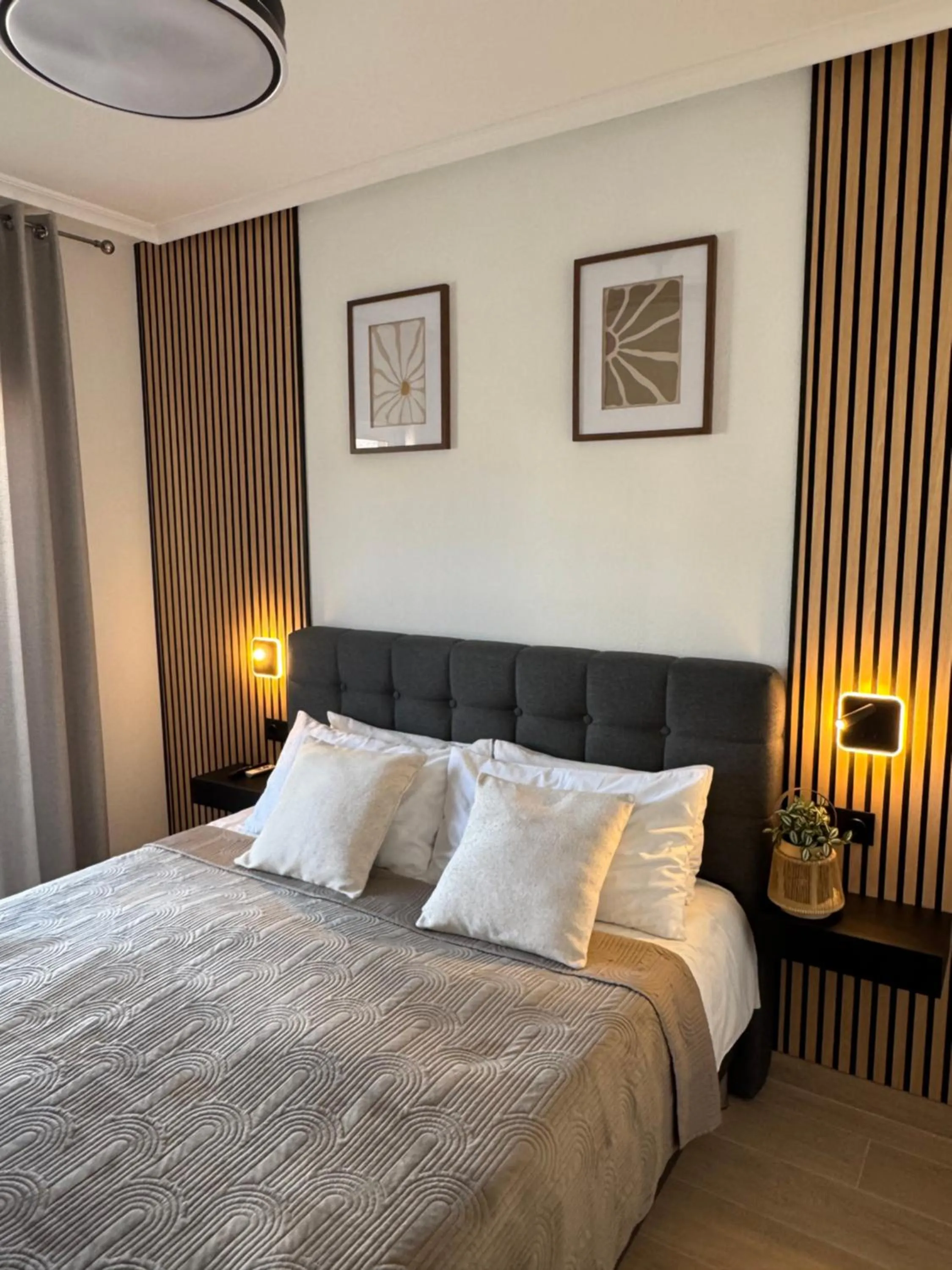 Bed in Aparthotel Costa Blanca