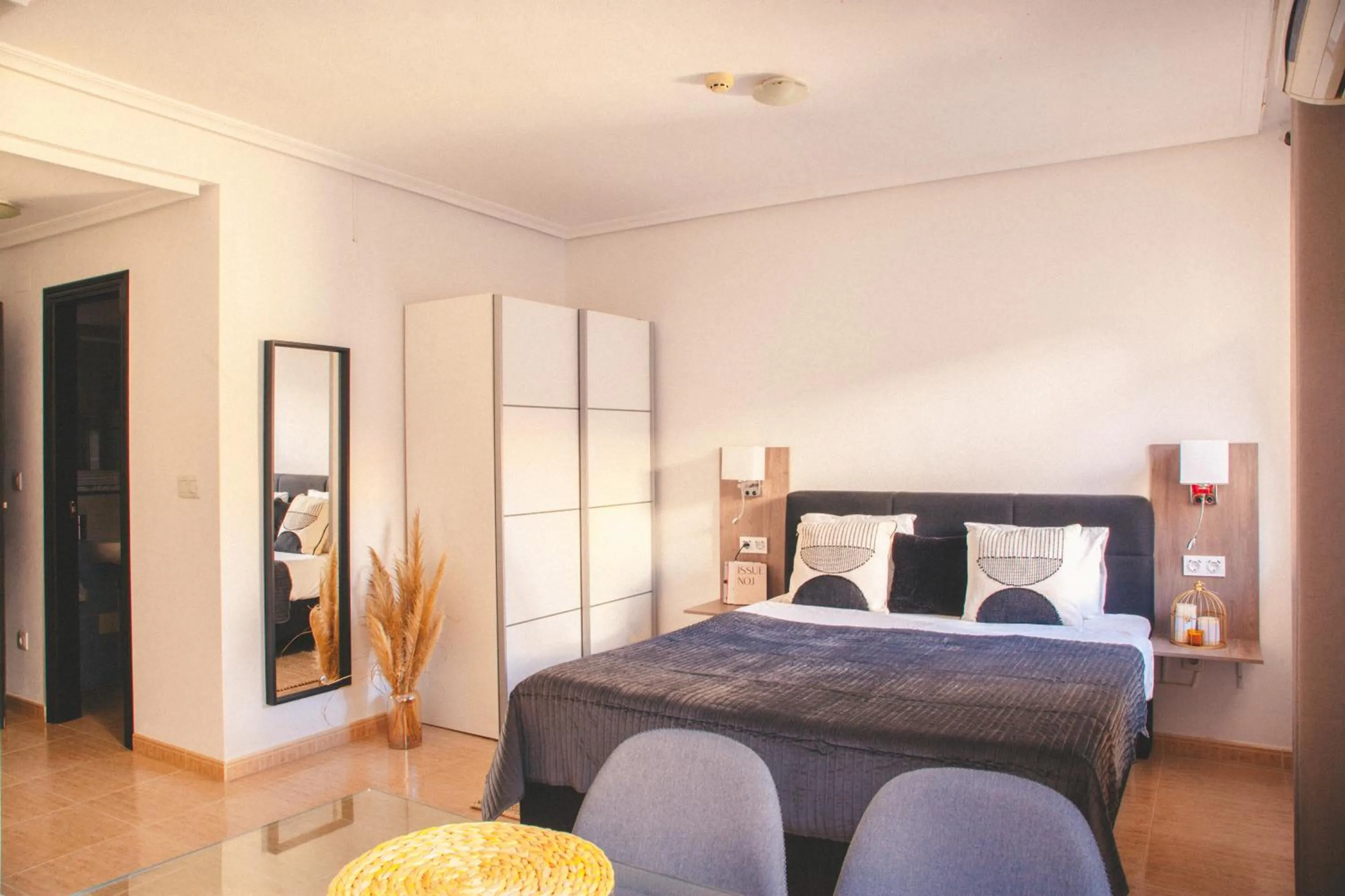 Bed in Aparthotel Costa Blanca