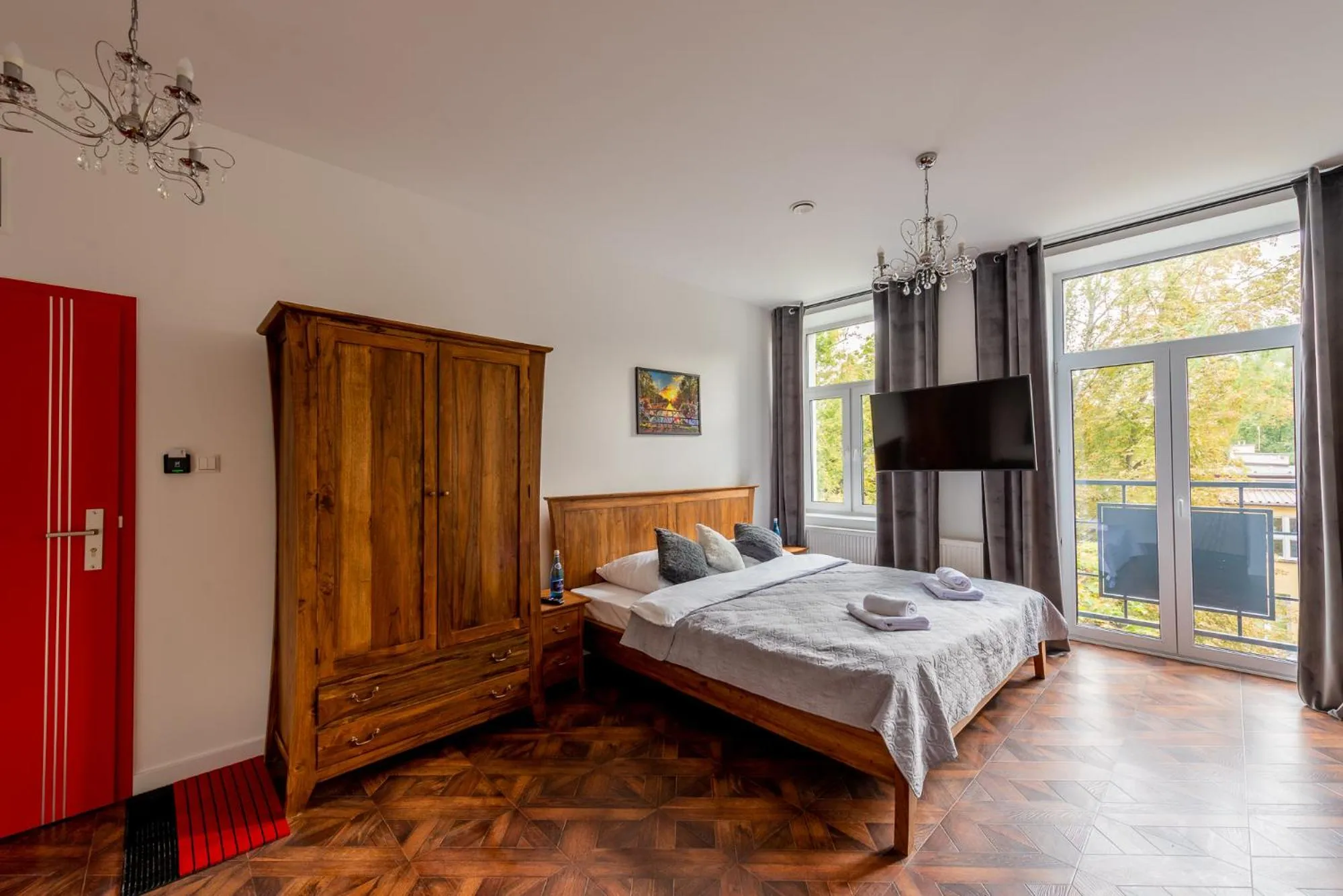 Bed in Kamienica Zamenhofa - Apartamenty na wynajem