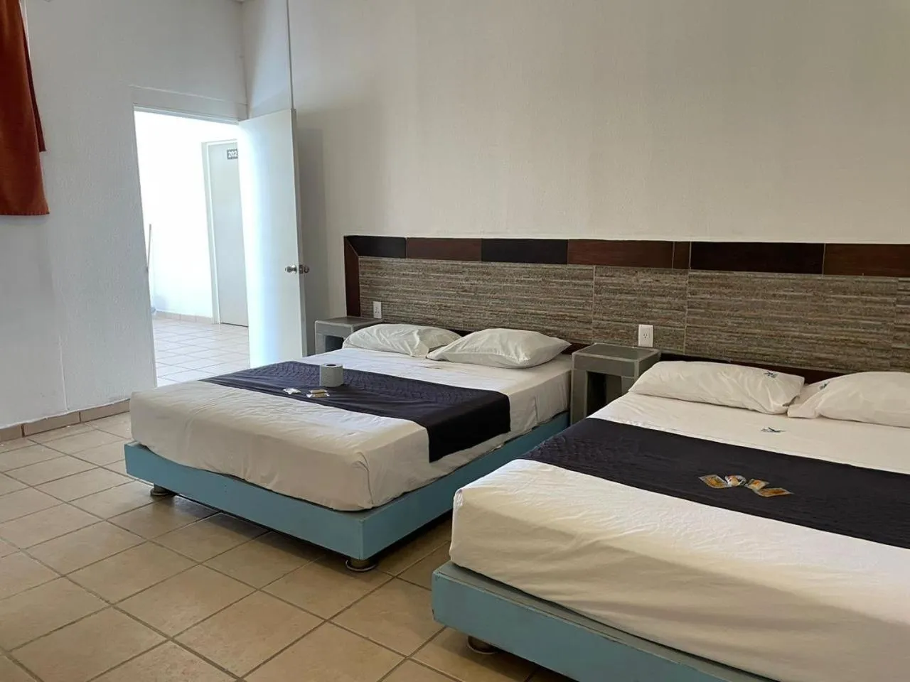 Bed in Hotel Albatros Peñita-Guayabitos Nayarit